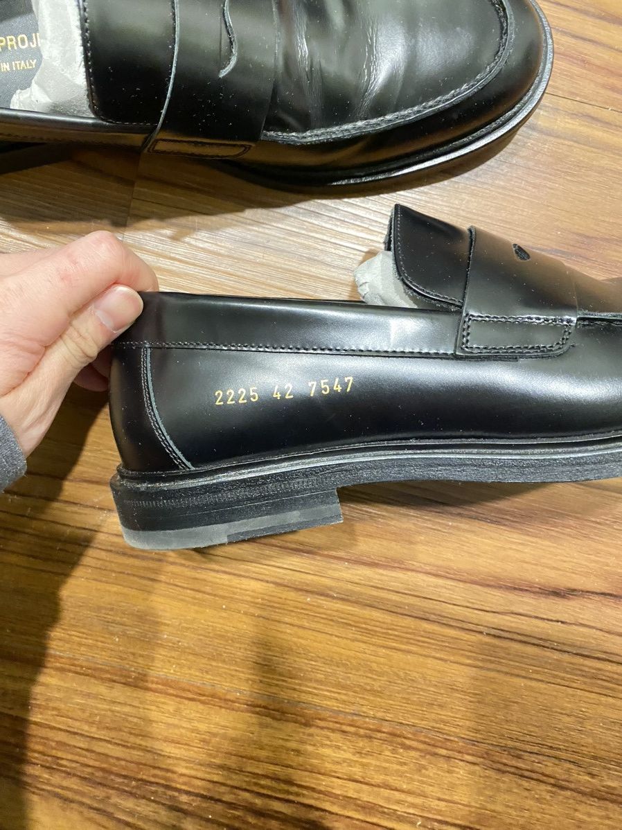 Common Projects classic penny slot leather loafers Size US 9 / EU 42 - 2 Thumbnail