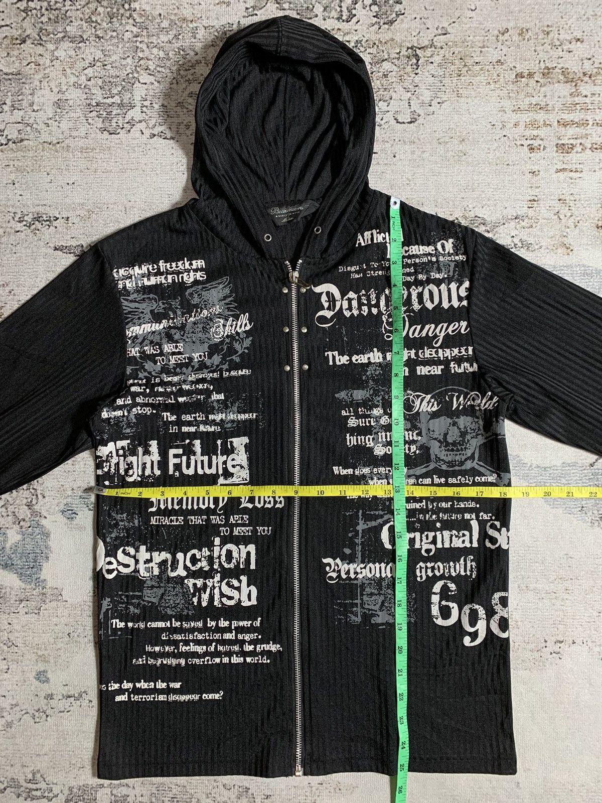 14th Addiction × If Six Was Nine × Japanese Brand Japanese Beaumere Poem Zip Hoodies Size US M / EU 48-50 / 2 - 8 Thumbnail