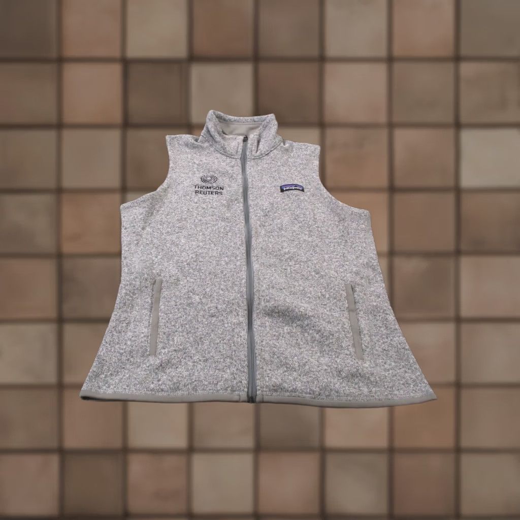 Patagonia Patagonia Vest Jacket Womens M Gray Better Sweater Fleece Hiking Outdoor 25887 Size M / US 6-8 / IT 42-44 - 1 Thumbnail