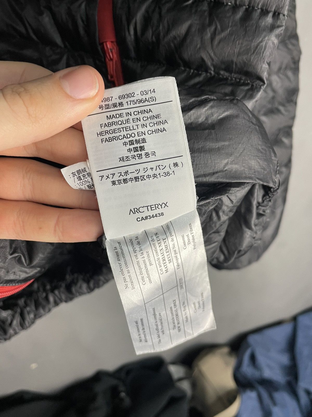 Arc'teryx ARCTERYX Cerium LT Black Goose Down Coat Jacket Size US S / EU 44-46 / 1 - 8 Thumbnail