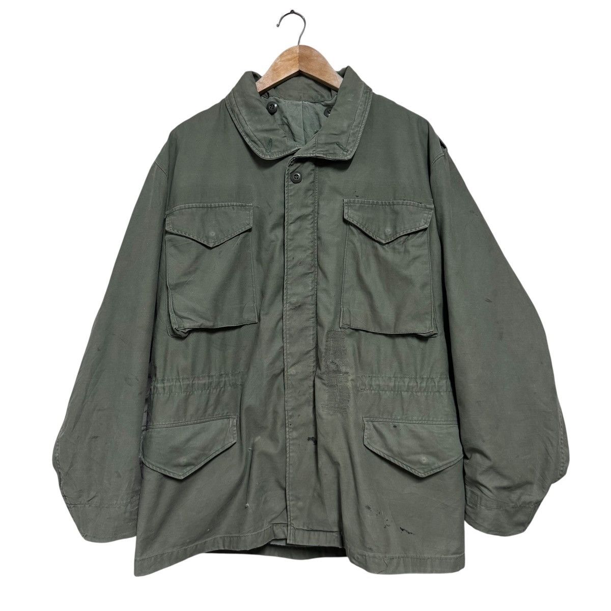Vintage Vintage US Army M65 Military Field Jacket Size US L / EU 52-54 / 3 - 1 Thumbnail