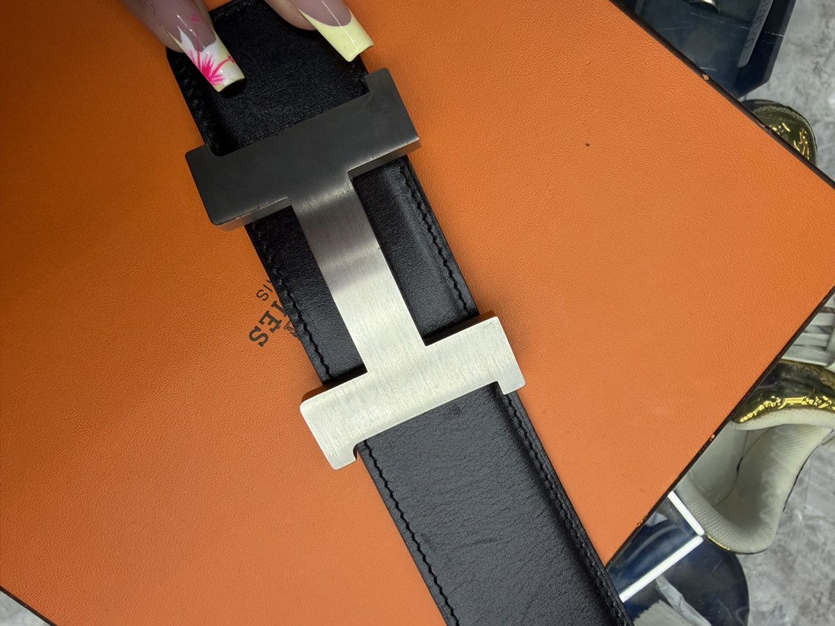 Hermes Hermes Constance Palladium-Plated H Buckle Size 40 - 6 Thumbnail