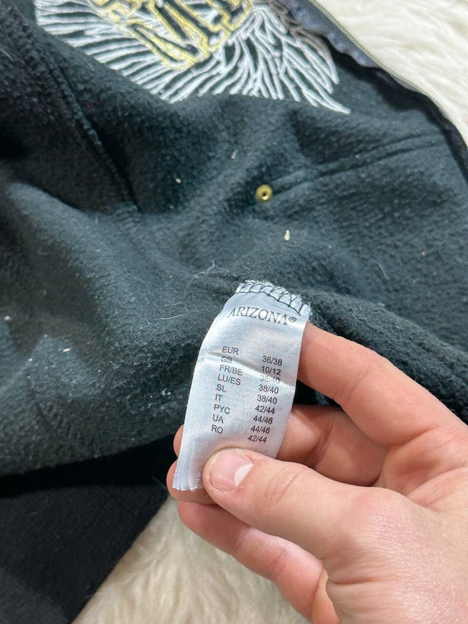 Arizona Jean Co. Vintage Arizona Fur Hoodie Size S / US 4 / IT 40 - 6 Thumbnail