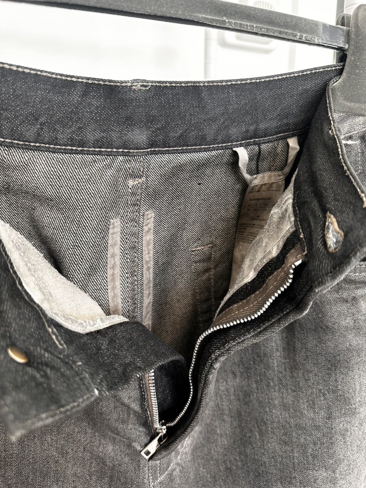 Rick Owens MR PORTER EXCLUSIVE GETH DRKSHDW DARK DUST DENIM JEANS Size US 34 / EU 50 - 6 Thumbnail
