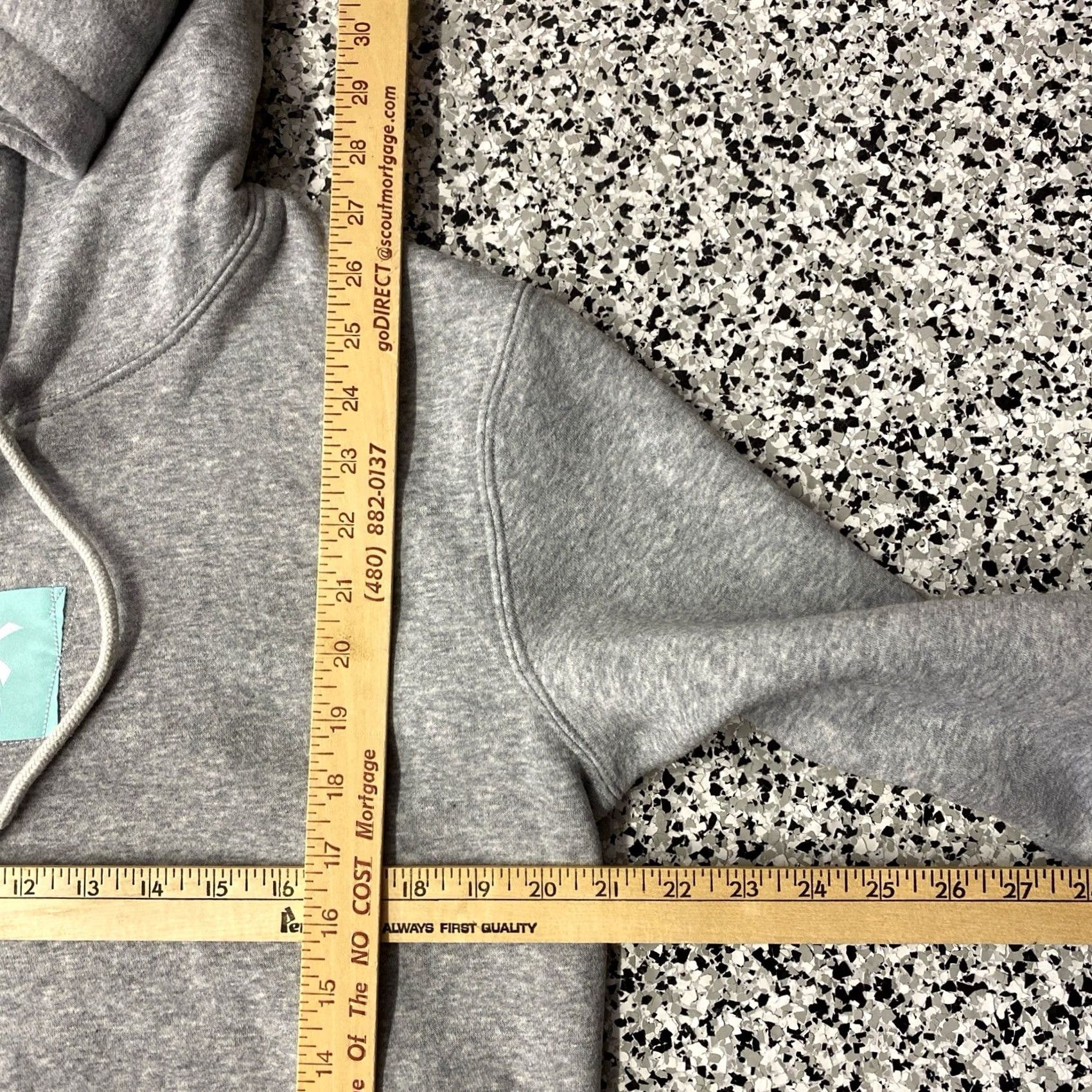 Vintage Dutch Bros Coffee Hoodie Pullover Sweatshirt Gray Heathered Mens Small Hooded Logo Embroidered Pockets Knit Fleece Shirt/Top Size US S / EU 44-46 / 1 - 3 Thumbnail