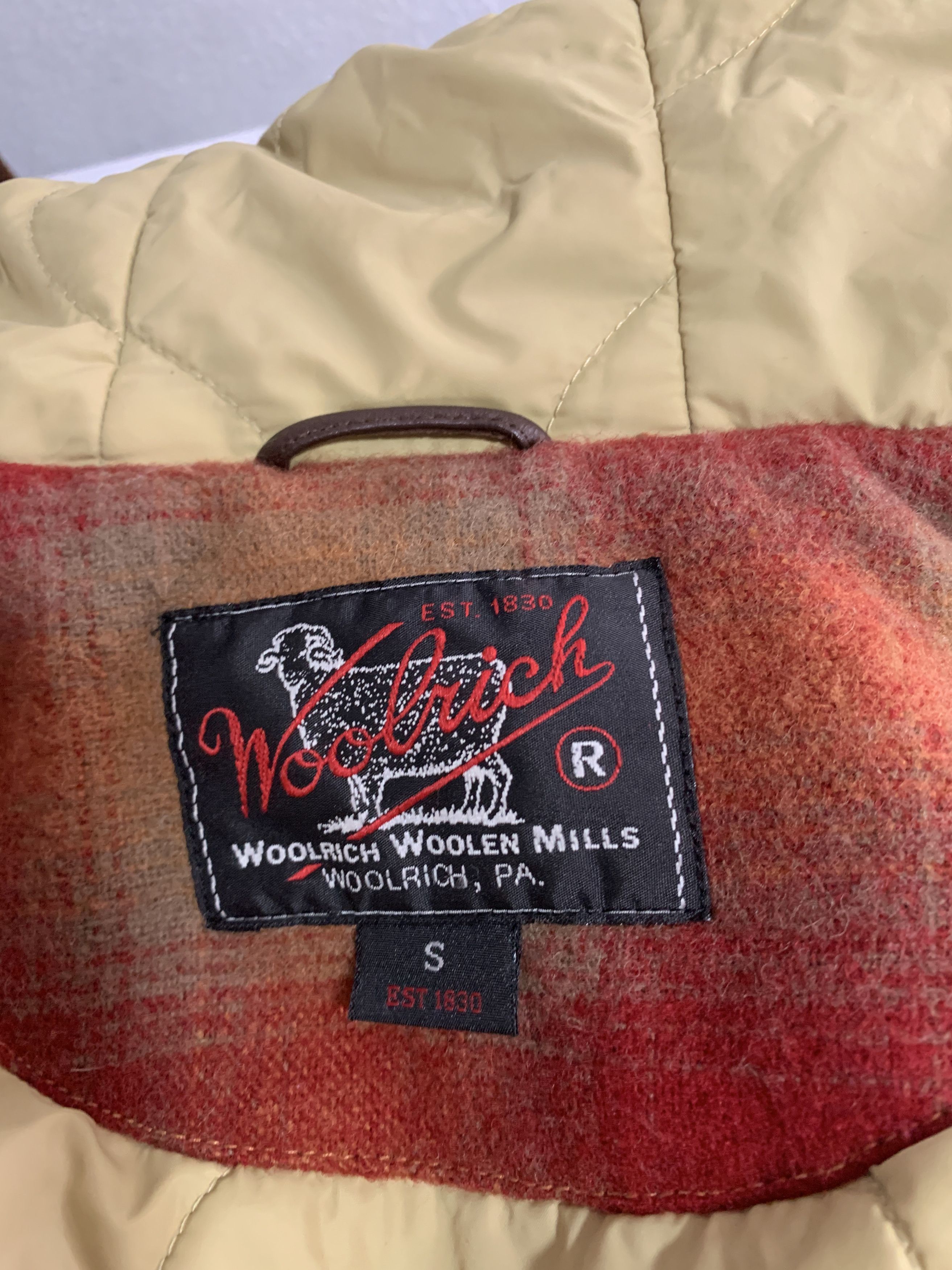 Woolrich Woolen Mills Archive Woolrich Thermolite Short Hooded Coat Plaid Size S Size S / US 4 / IT 40 - 20 Thumbnail
