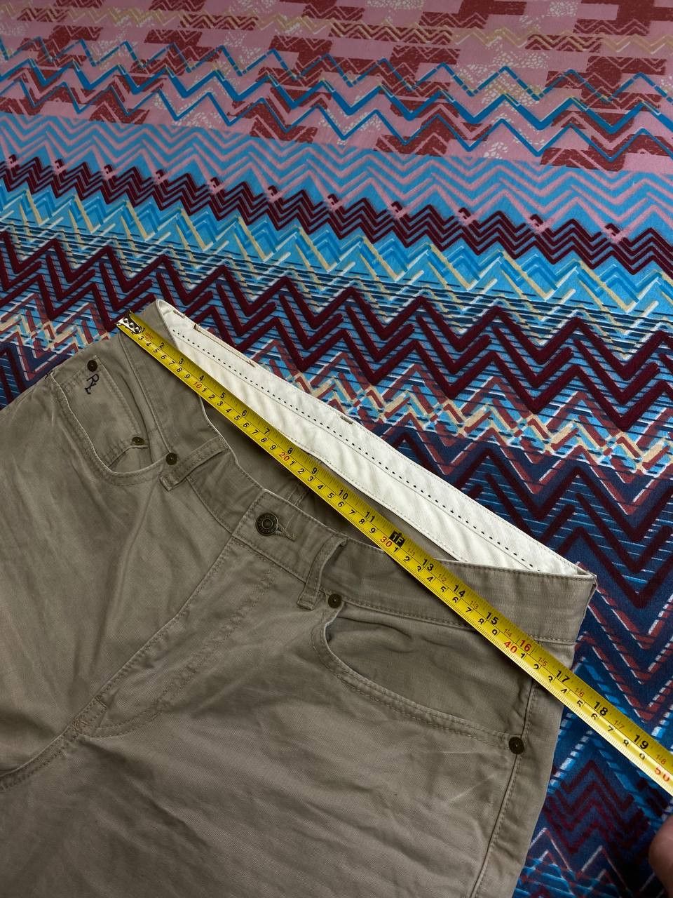 Polo Ralph Lauren jeans pants beige Y2K Polo Ralph Lauren w34 vintage Size US 34 / EU 50 - 13 Thumbnail