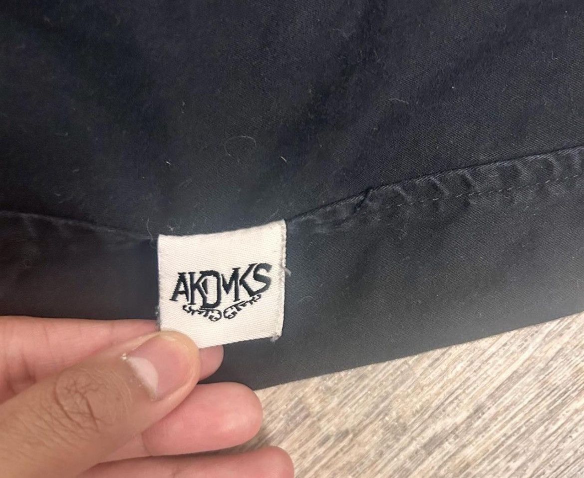 Other AKDMKS Black Button up shirt with a unique design Size US XXL / EU 58 / 5 - 7 Thumbnail