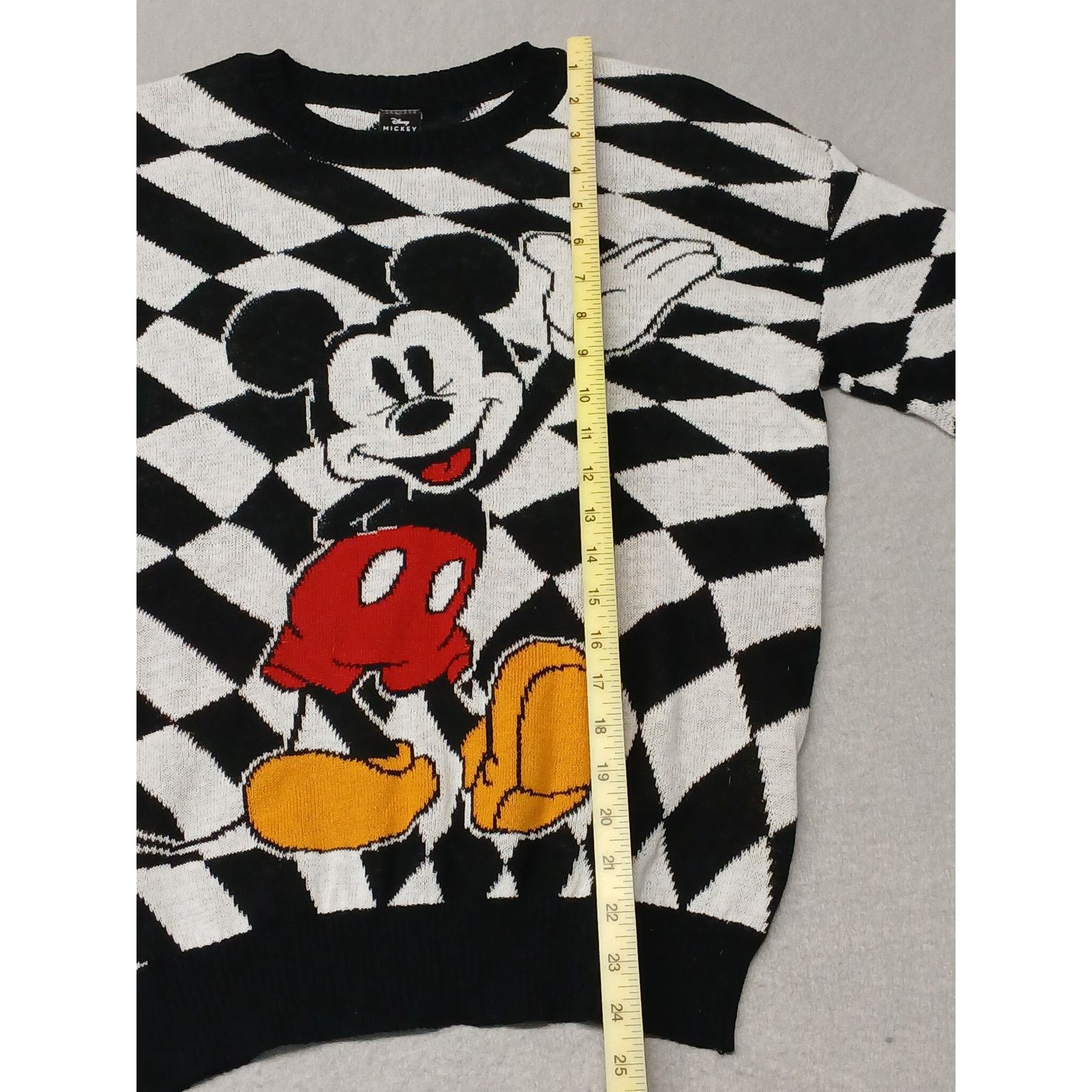 Disney Disney (Medium) Mickey Mouse Knitted Multicolor Sweater Size US M / EU 48-50 / 2 - 3 Thumbnail