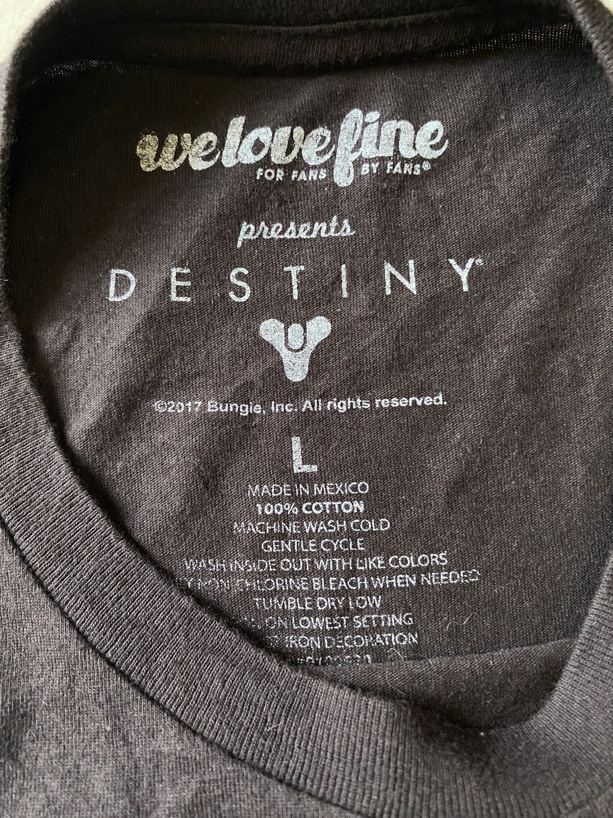 Playstation Bungie Destiny Video Game T-Shirt Size US L / EU 52-54 / 3 - 4 Thumbnail