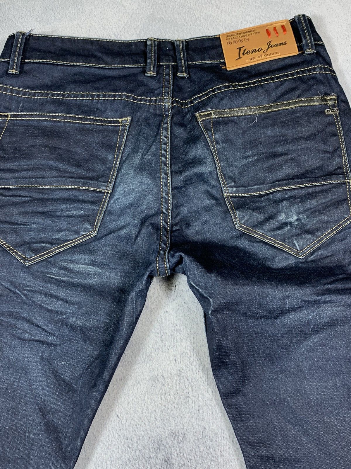 Japanese Brand × Vintage Vintage Y2KJapanese denim faded trousers streetwear 32 Size US 32 / EU 48 - 7 Thumbnail
