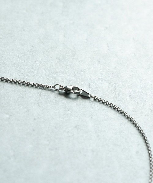 Number (N)ine Number nine N(N) LOGO PLATE HOLE NECKLACE Size ONE SIZE - 4 Thumbnail