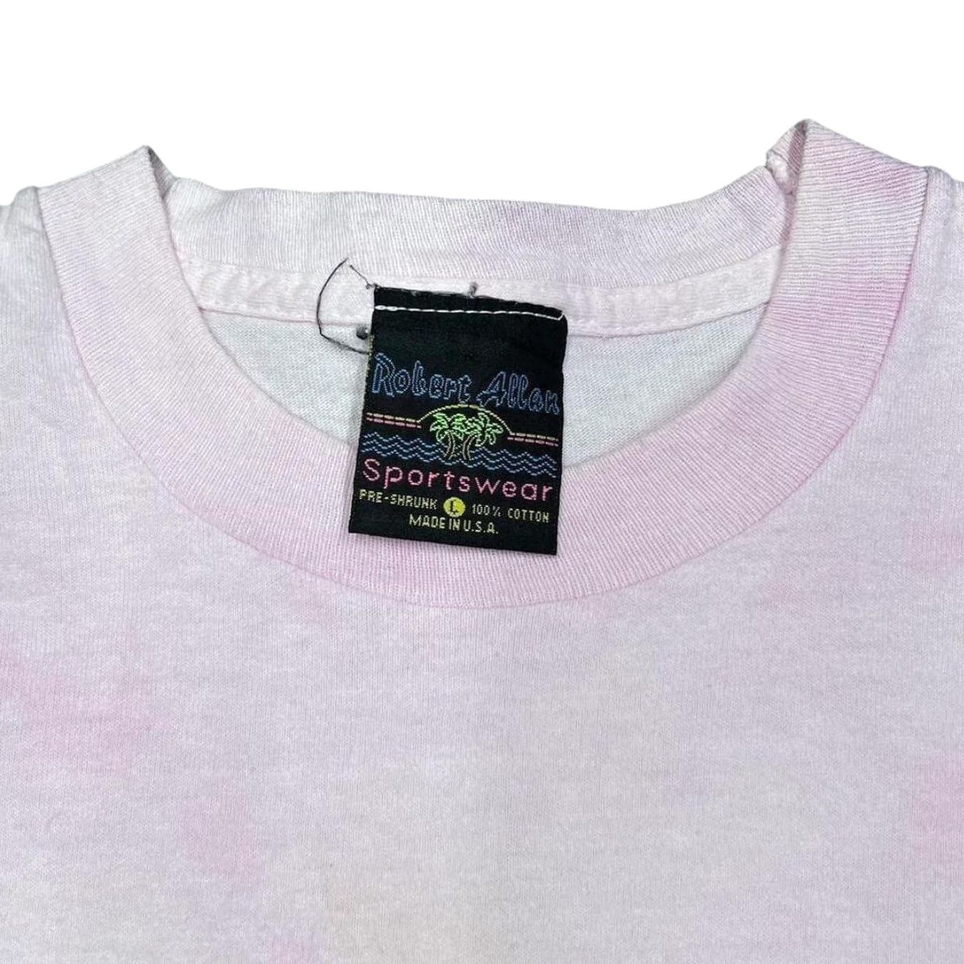 Other VINTAGE 90s Gatlinburg Souvenir Graphic Tie Dye Single Stitch T-Shirt Large Mens Pink White Tie Dye Graphic Spellout Front 90s Mens Shirt XY38 Size US L / EU 52-54 / 3 - 3 Thumbnail