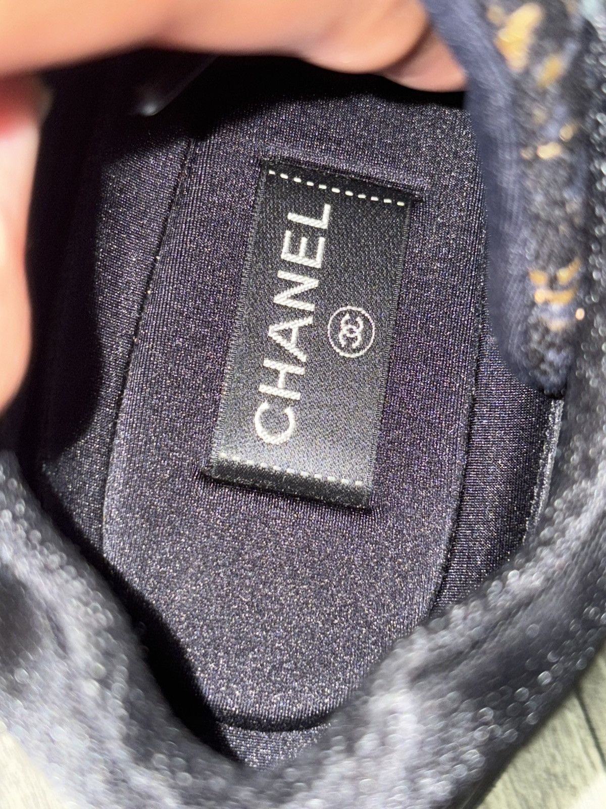 Chanel Chanel gold tweed runner sneakers Size US 9 / EU 42 - 3 Thumbnail