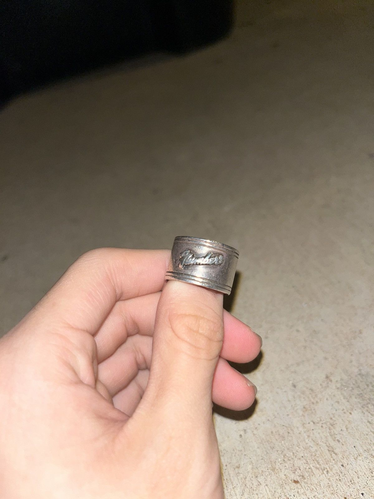 Number (N)ine Number (N)ine .925 Silver AW05 Fender Ring The High Streets Size ONE SIZE - 1 Thumbnail