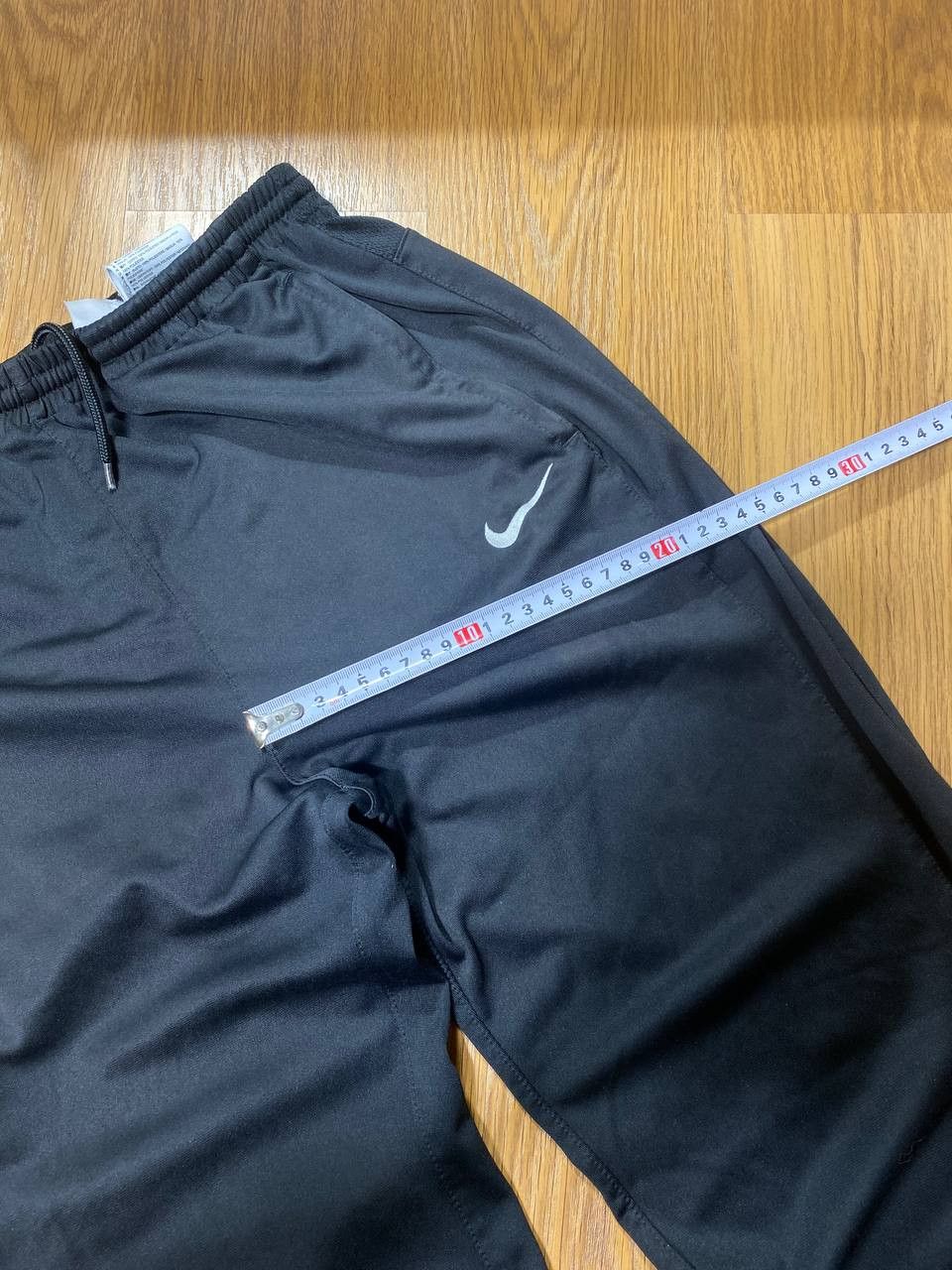 Nike Vintage 2000s Nike Swoosh Basic Logo Sweatpants Black Sz XL Size US 36 / EU 52 - 5 Thumbnail