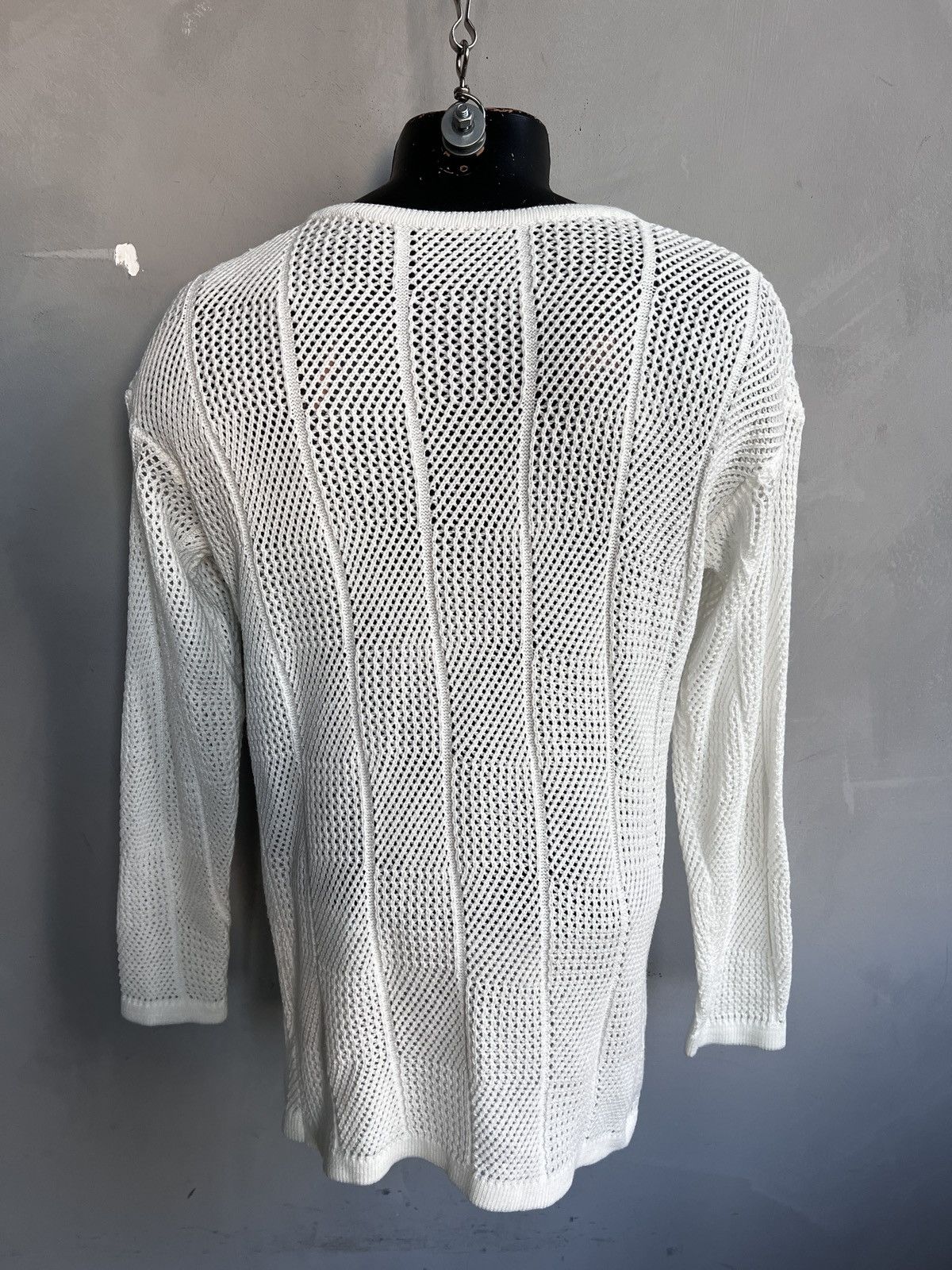 Diesel Mesh top sweater JpG style japanese diesel hype y2k Size US M / EU 48-50 / 2 - 6 Thumbnail