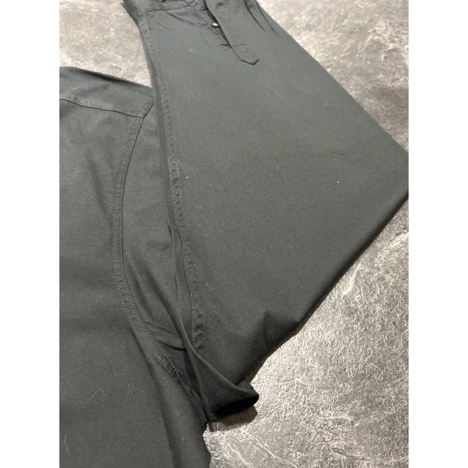 Harley Davidson Harley-Davidson Black Long Sleeve Button-Down Shirt 3XLT Men Big & Tall Collared Pockets Logo Split Tailored Casual Workwear Size US XXL / EU 58 / 5 - 3 Thumbnail