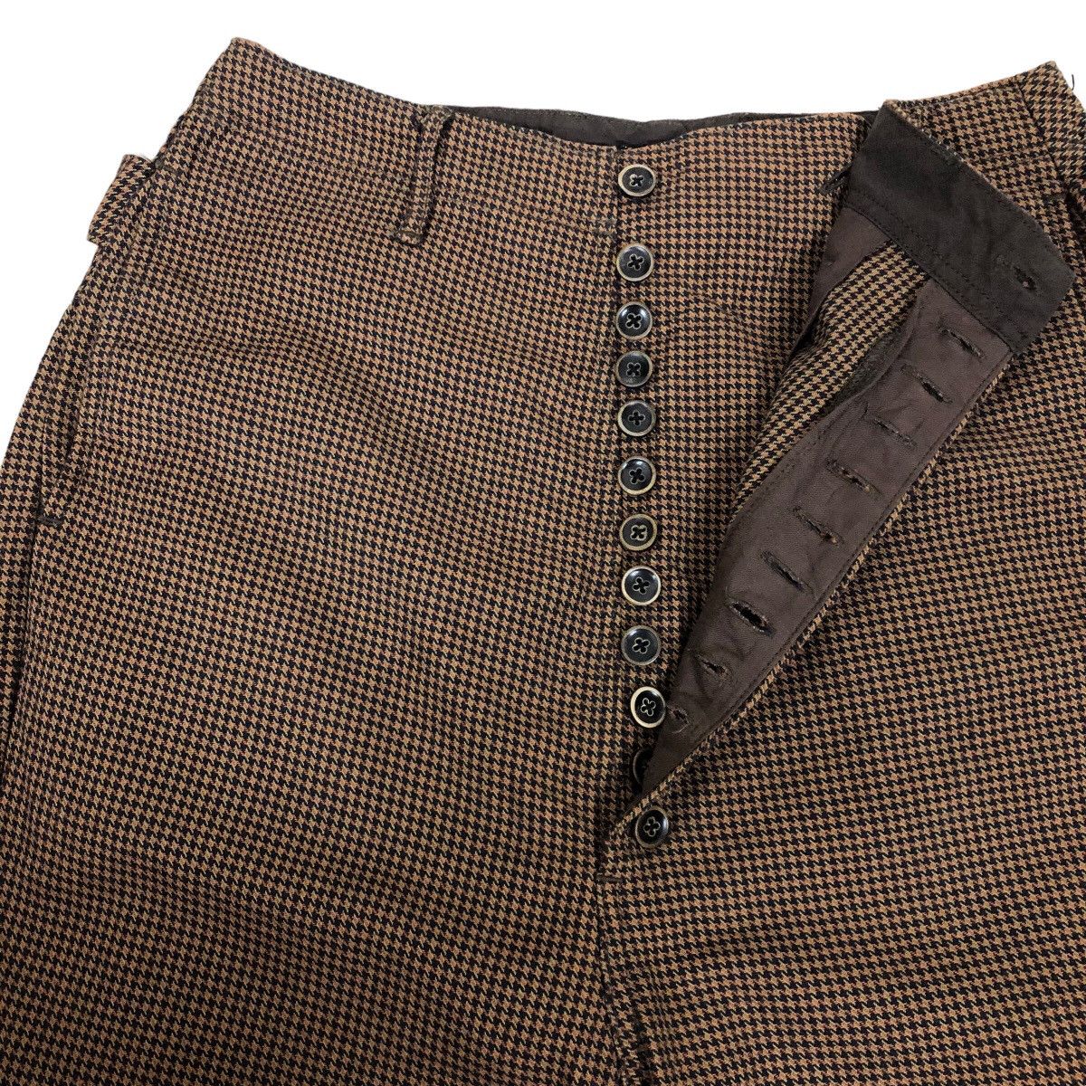 Kapital Vintage Kapital Chino Clown Pants Houndstooth Pattern Size US 28 / EU 44 - 8 Thumbnail