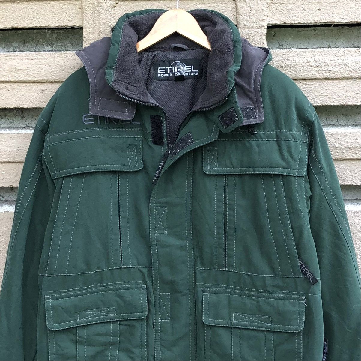 Japanese Brand Vintage Etirel Sport Ski Jacket Size US L / EU 52-54 / 3 - 3 Thumbnail