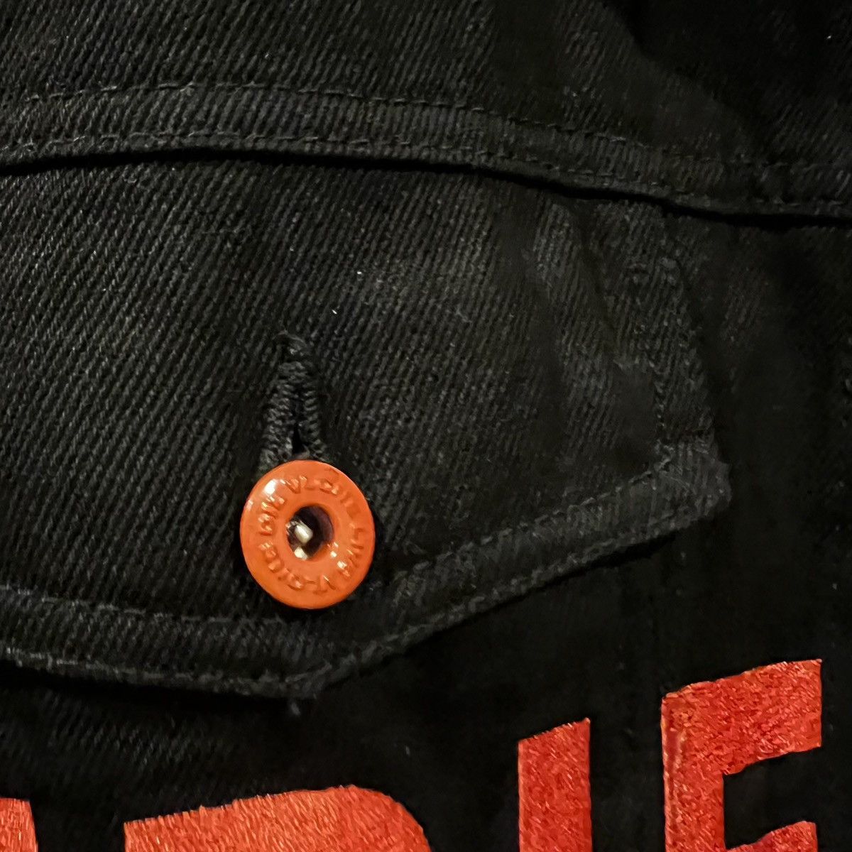Vlone Vlone Friends Denim Jacket Size US XL / EU 56 / 4 - 7 Thumbnail