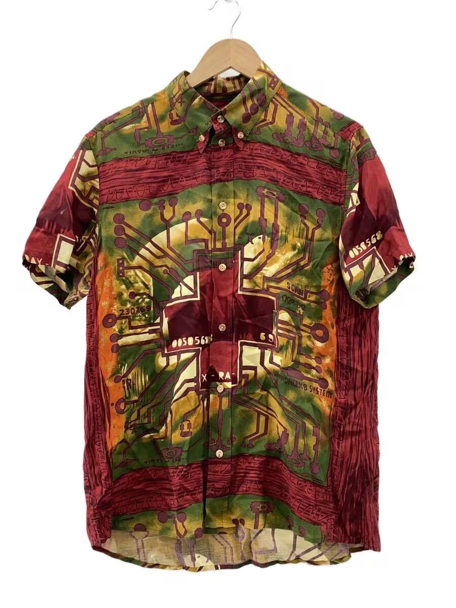 Jean Paul Gaultier Electronic Graphic Short Sleeve Button Shirt Size US M / EU 48-50 / 2 - 1 Thumbnail