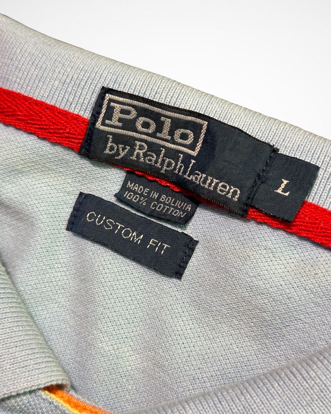 Polo Ralph Lauren 1990s Numbered Polo Shirt Chief Keef Size US L / EU 52-54 / 3 - 5 Thumbnail