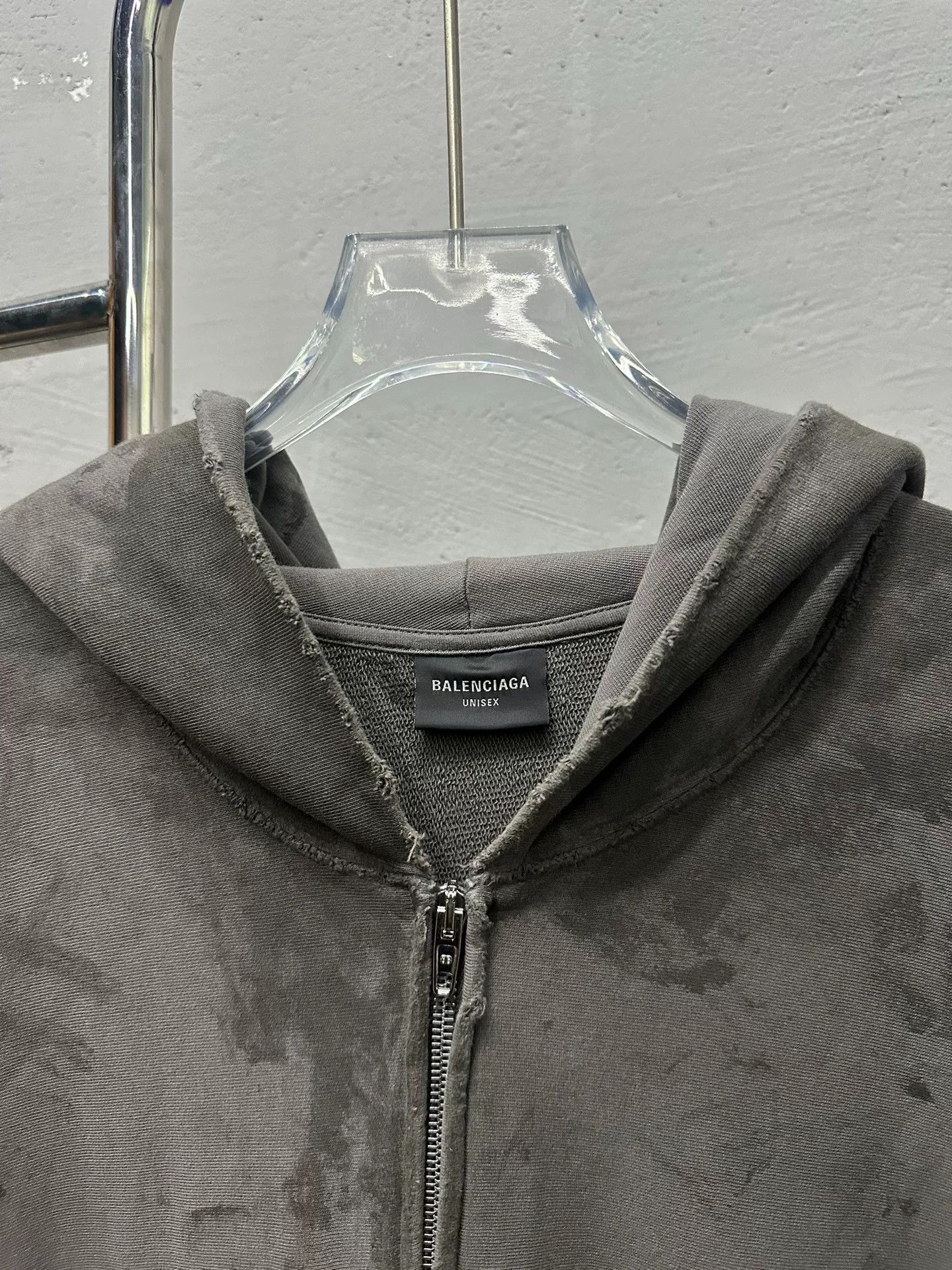 Balenciaga balenciaga tape hoodie with zipper Size US M / EU 48-50 / 2 - 3 Thumbnail