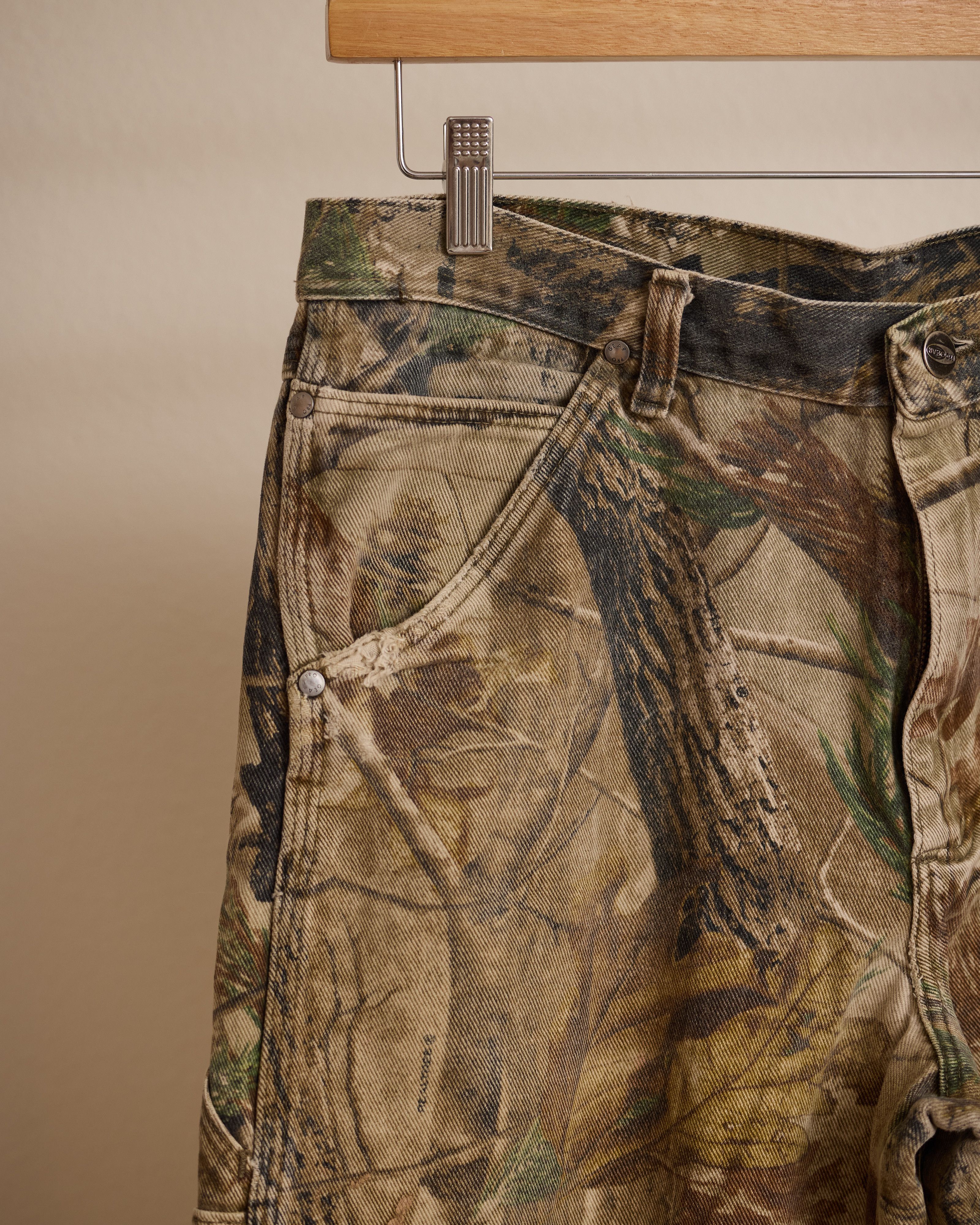 Vintage × Wrangler Vintage Wrangler Pro Gear Real Tree Camo Pants Size US 34 / EU 50 - 2 Thumbnail