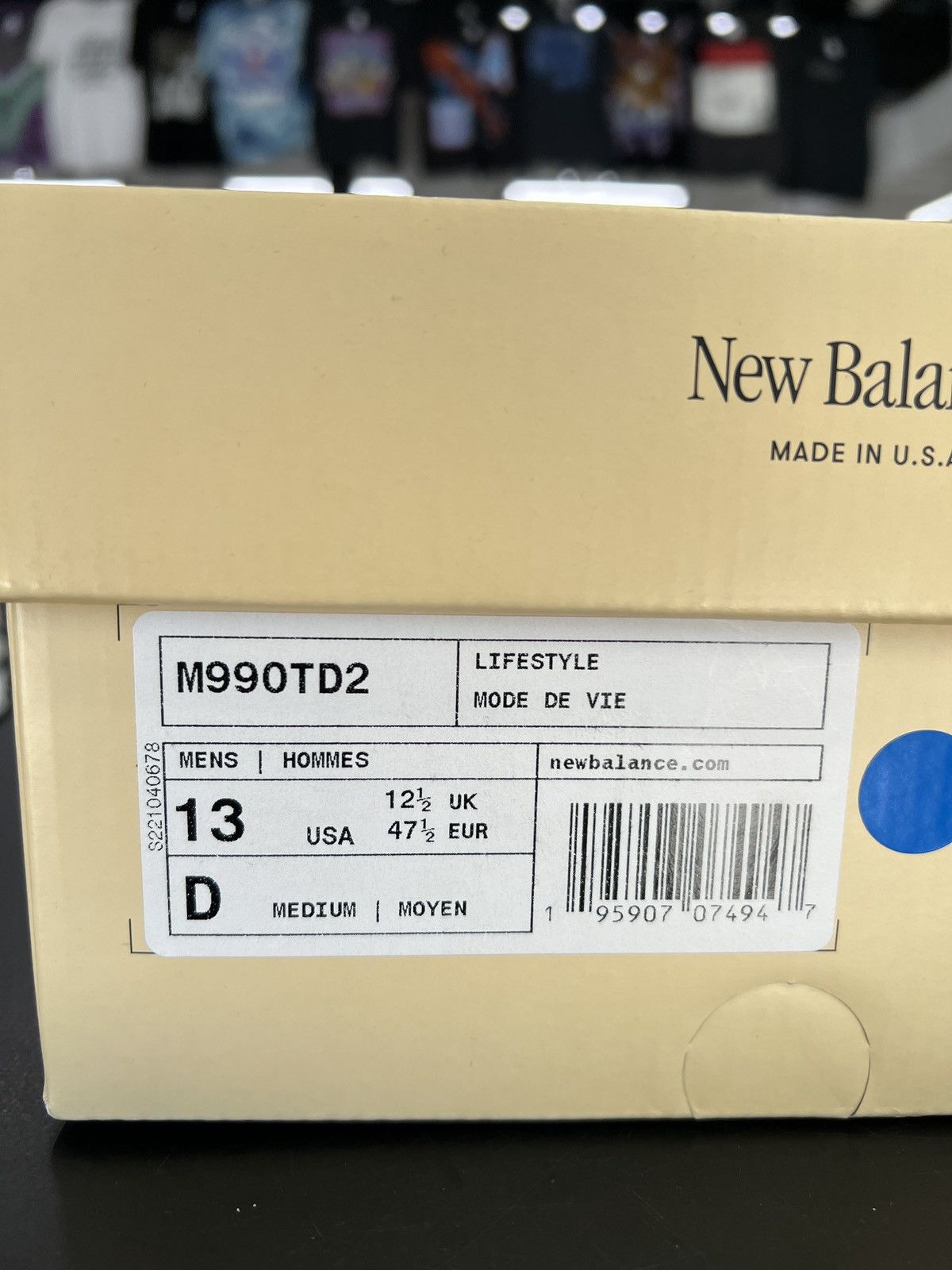 New Balance New Balance 990v2 MiUSA Teddy Santis Marblehead Sz 13 (2022) Size US 13 / EU 46 - 11 Thumbnail