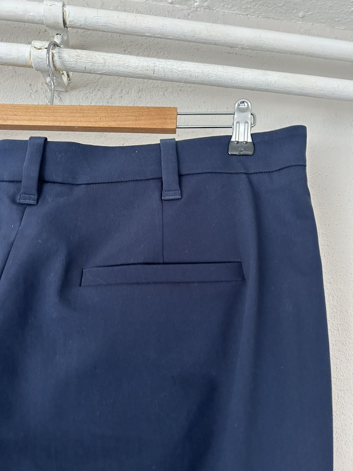 Brunello Cucinelli Navy Cotton Pants Size US 36 / EU 52 - 7 Thumbnail