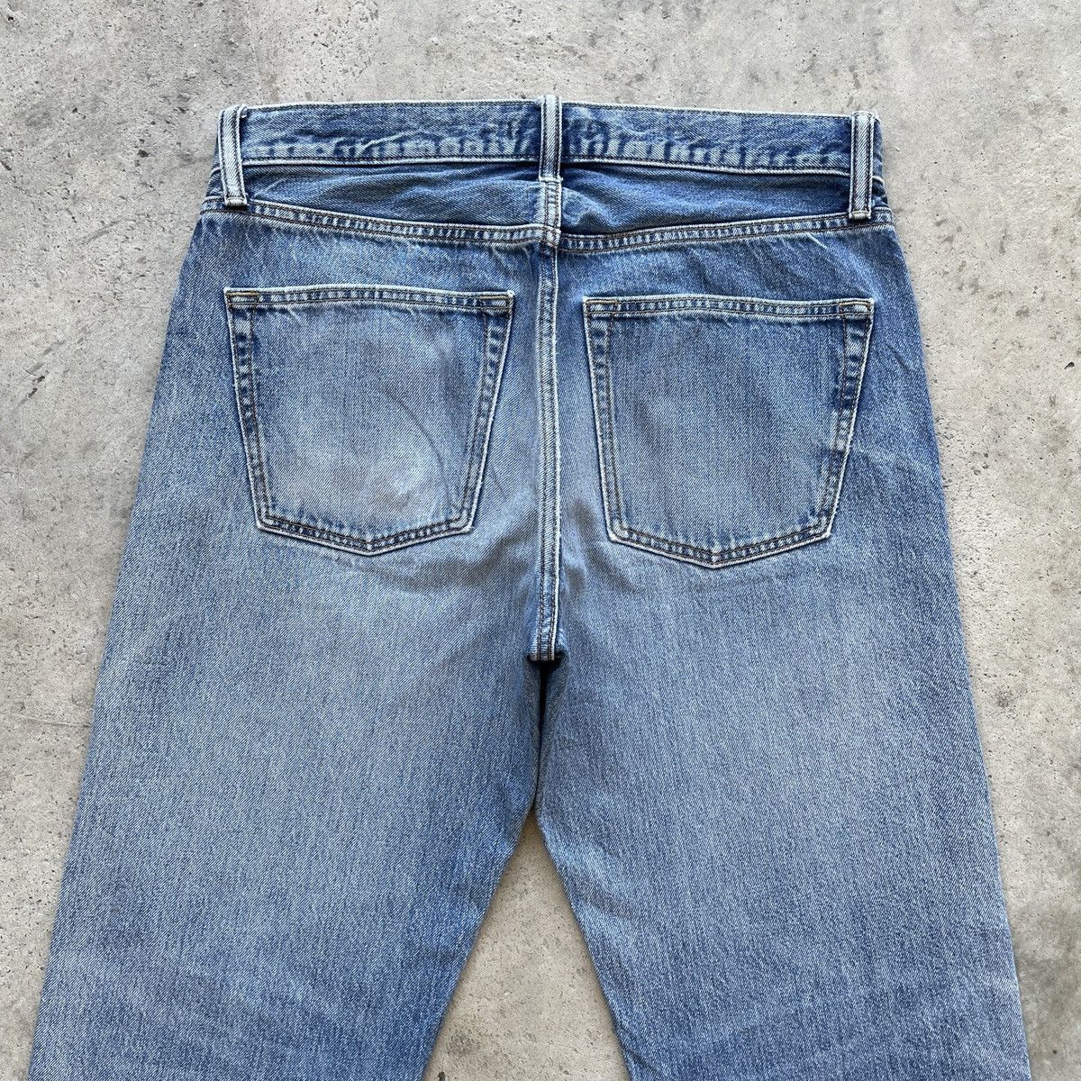 Japanese Brand W33💥 Vintage Japanese Faded Blue Wash Denim Jeans Pants Size US 33 - 10 Thumbnail