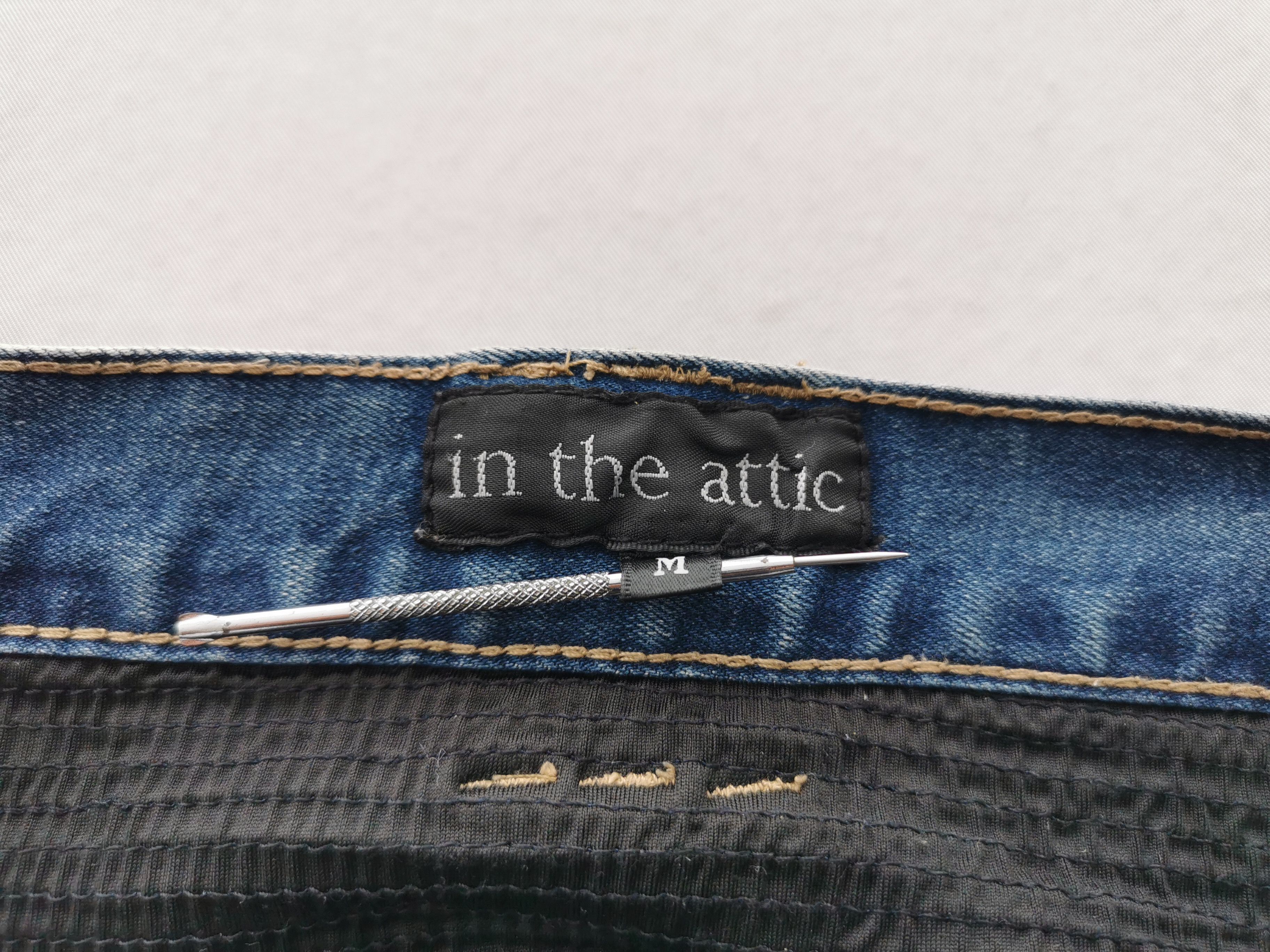 In The Attic Vintage In The Attic Bondage Denim Jeans Size M Waist 31 Size US 31 - 7 Thumbnail