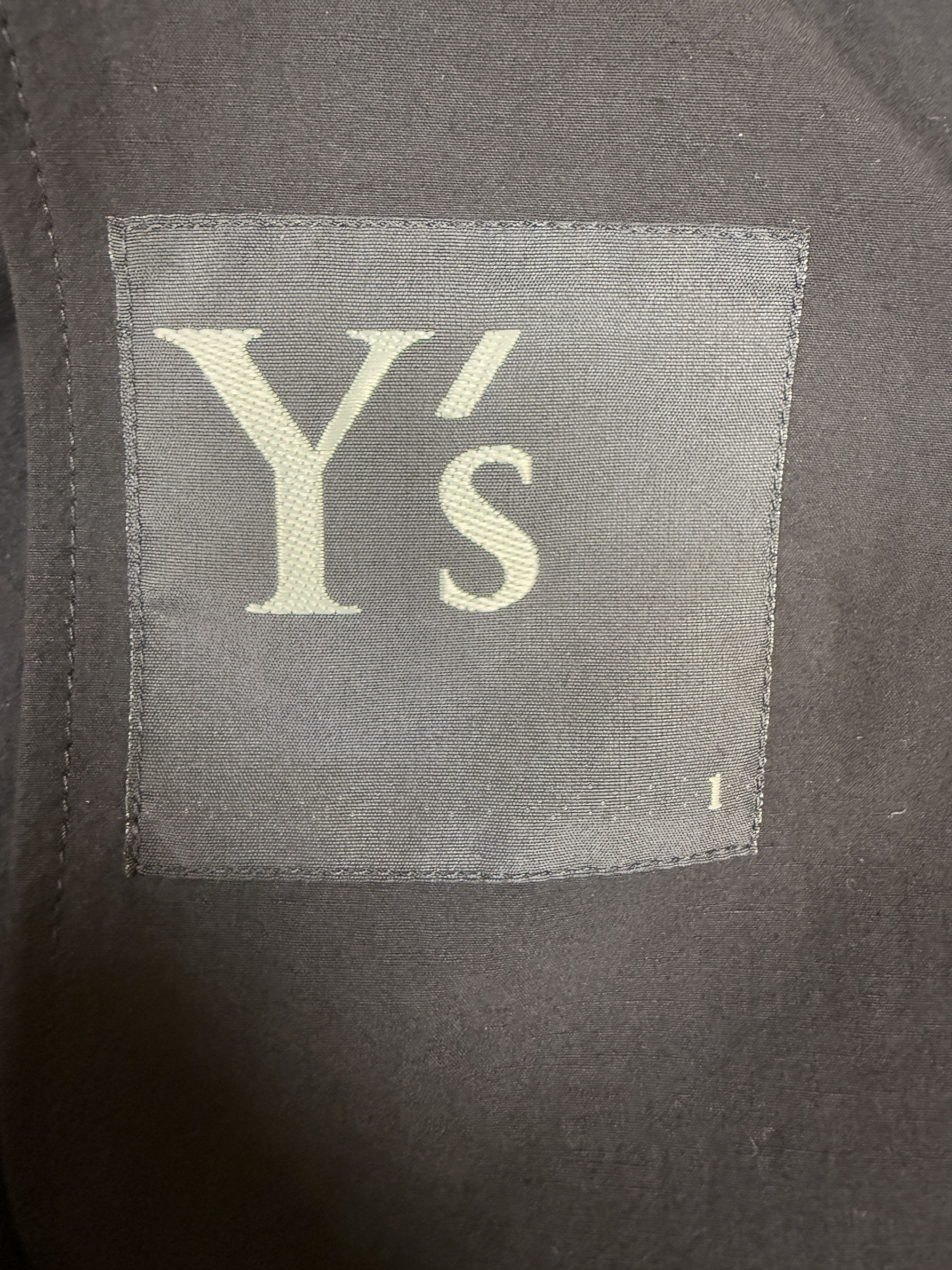 Yohji Yamamoto $1350 NWT Yohji Yamamoto Y's O-Flap Duster Coat Size US S / EU 44-46 / 1 - 8 Thumbnail