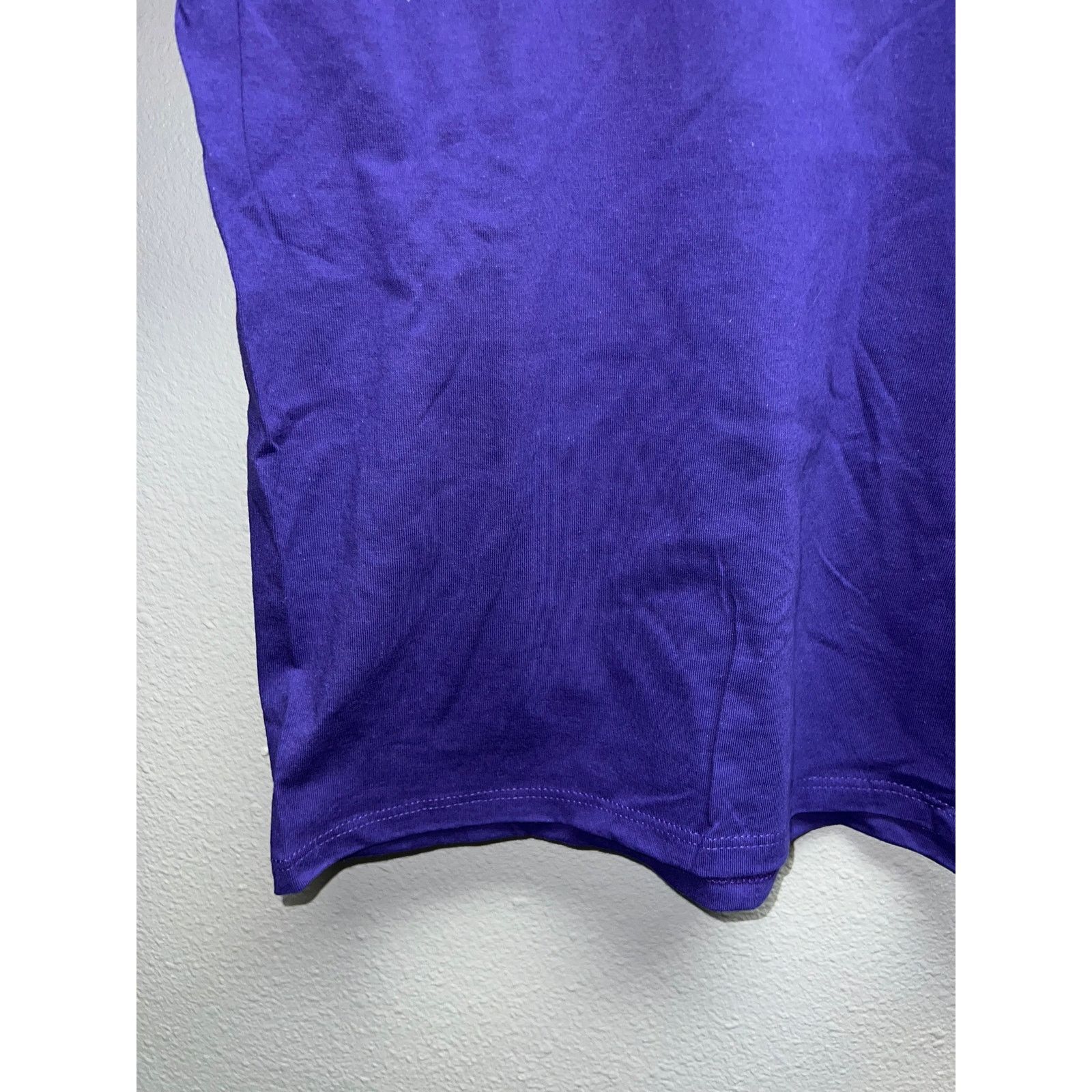 Vintage 90s Women's Vintage H.L. Miller Gold Purple Blank Shirt Top Size M / US 6-8 / IT 42-44 - 5 Thumbnail