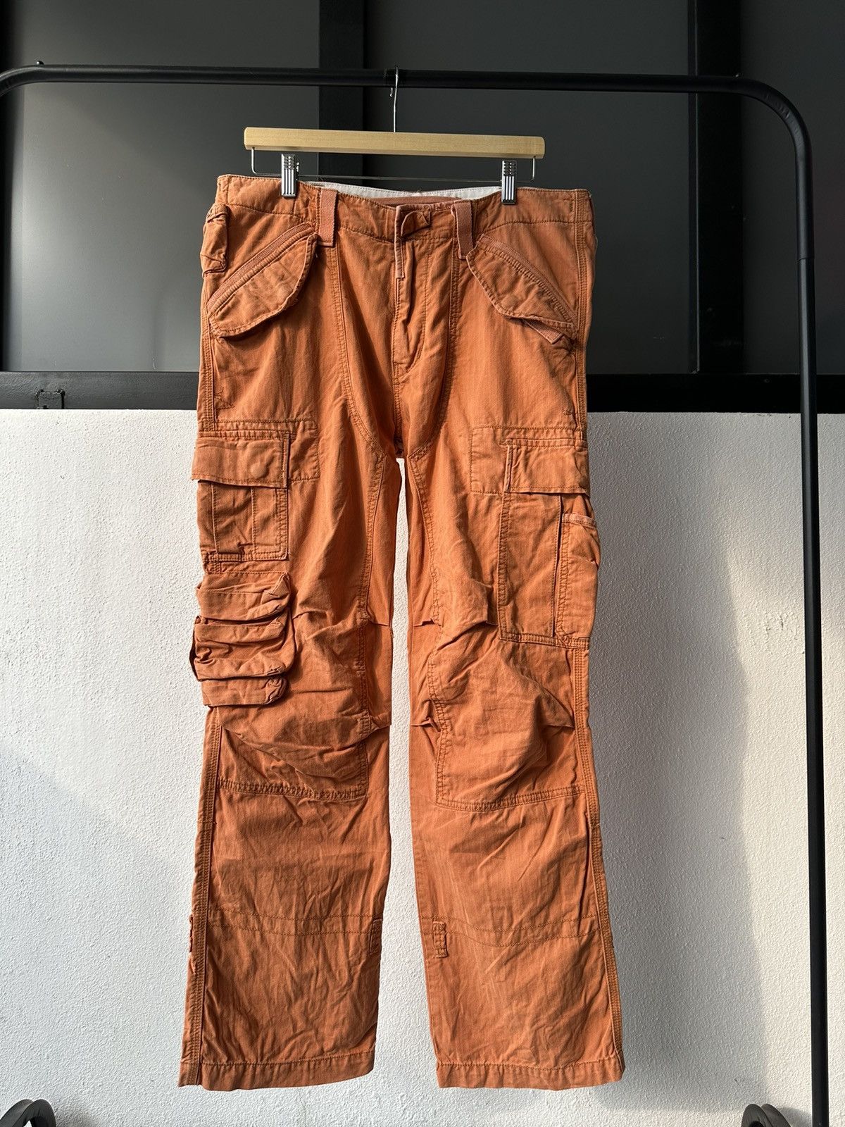 Polo Ralph Lauren 00's Polo Ralph Lauren 067 cargo bondage pant Size US 36 / EU 52 - 7 Thumbnail