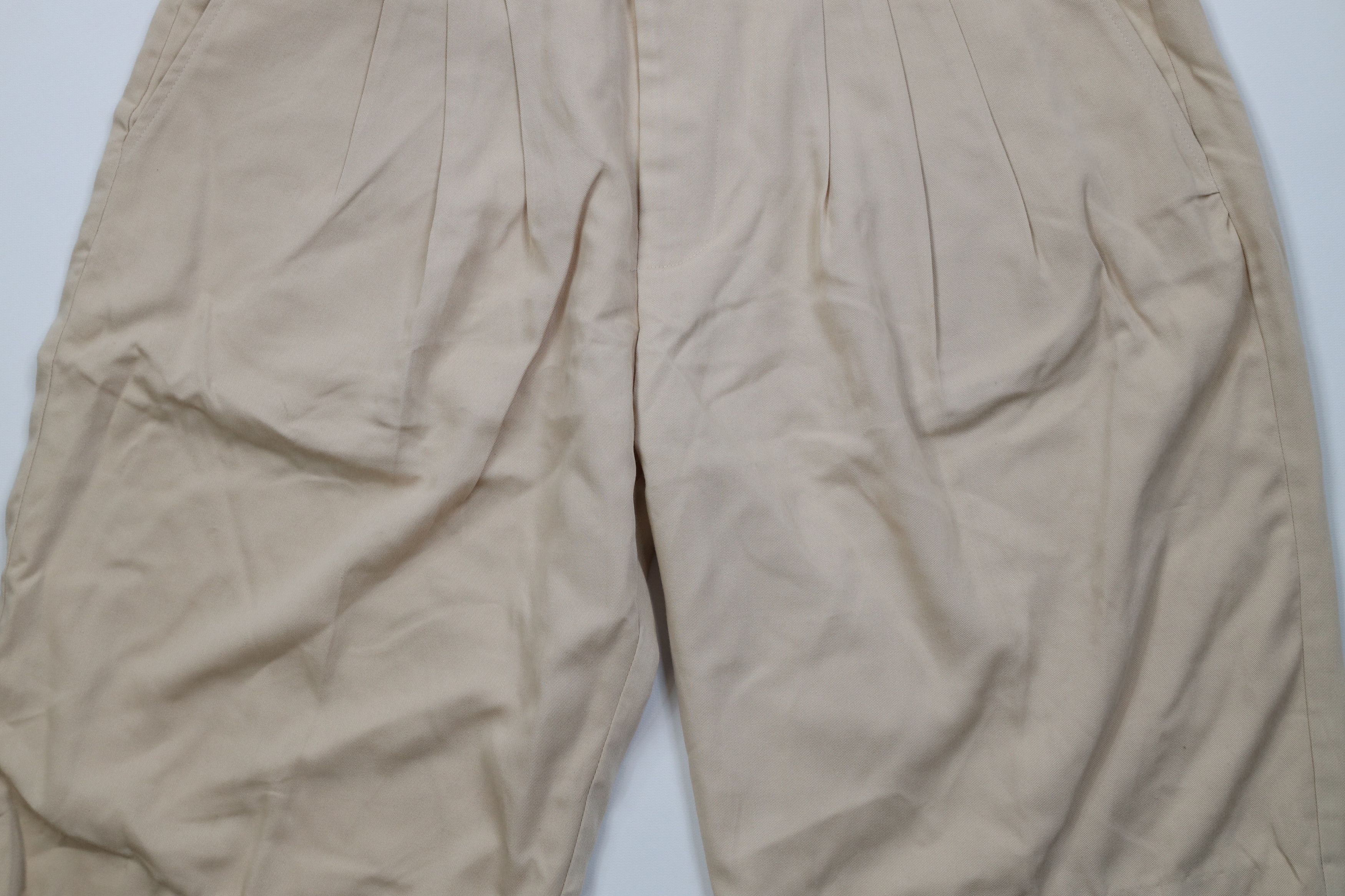 Vintage Deadstock Vintage 90s Streetwear Gabardine Chino Shorts USA Size US 38 / EU 54 - 3 Thumbnail
