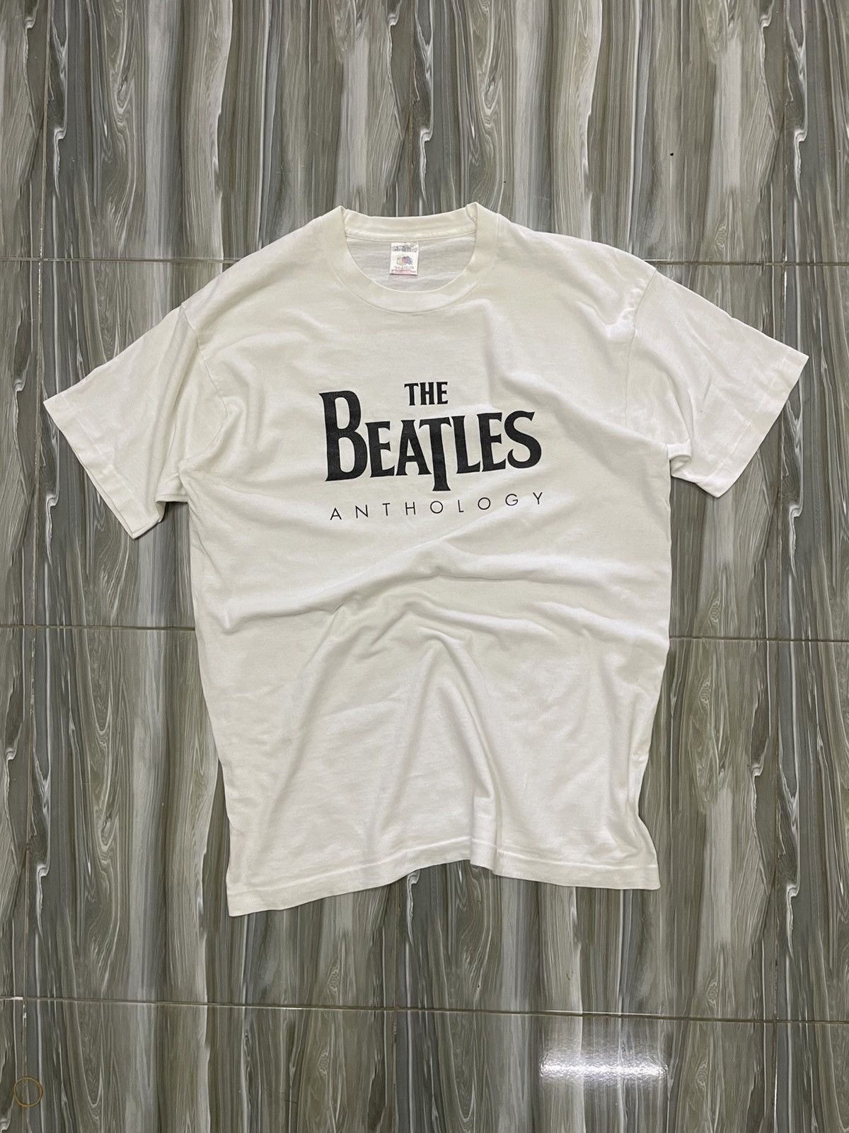 Vintage The Beatles Anthology Tee | 90s FOTL USA Single Stitch Size US L / EU 52-54 / 3 - 1 Thumbnail