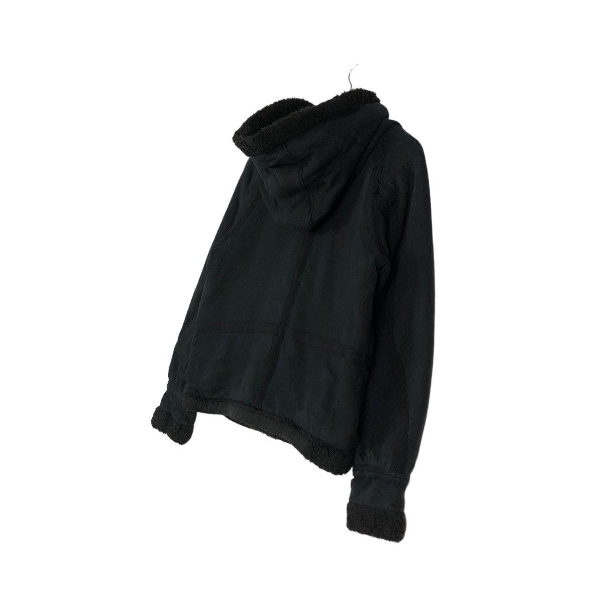Armani Exchange 📌CROPPED BIKER JACKET ARMANI EXCHANGE MINK FUR LINING Size US XS / EU 42 / 0 - 4 Thumbnail