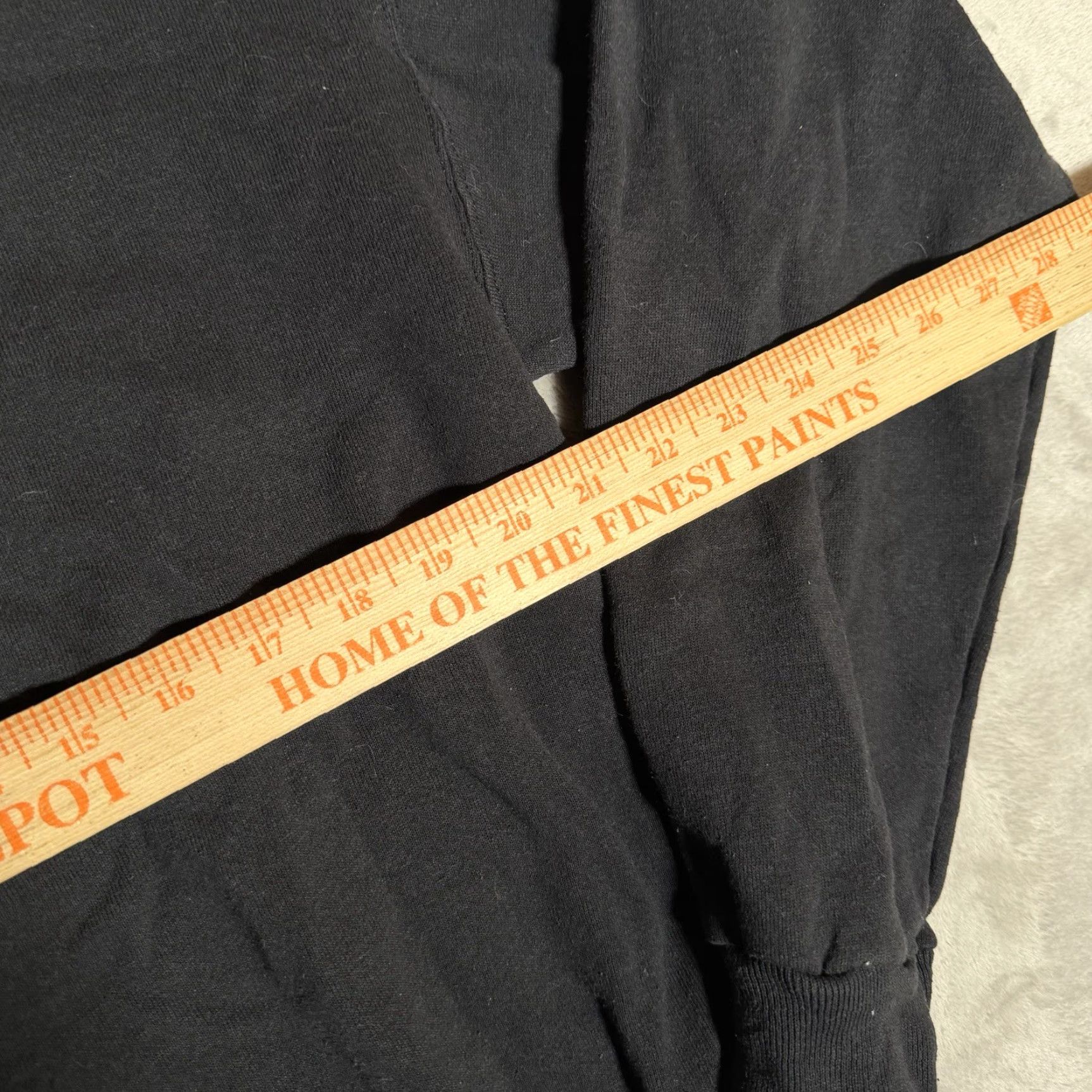 Hanes Vtg Olympic Training Sweatshirt Mens Large Black Hanes Team Crewneck Logo 90s Size US L / EU 52-54 / 3 - 7 Thumbnail