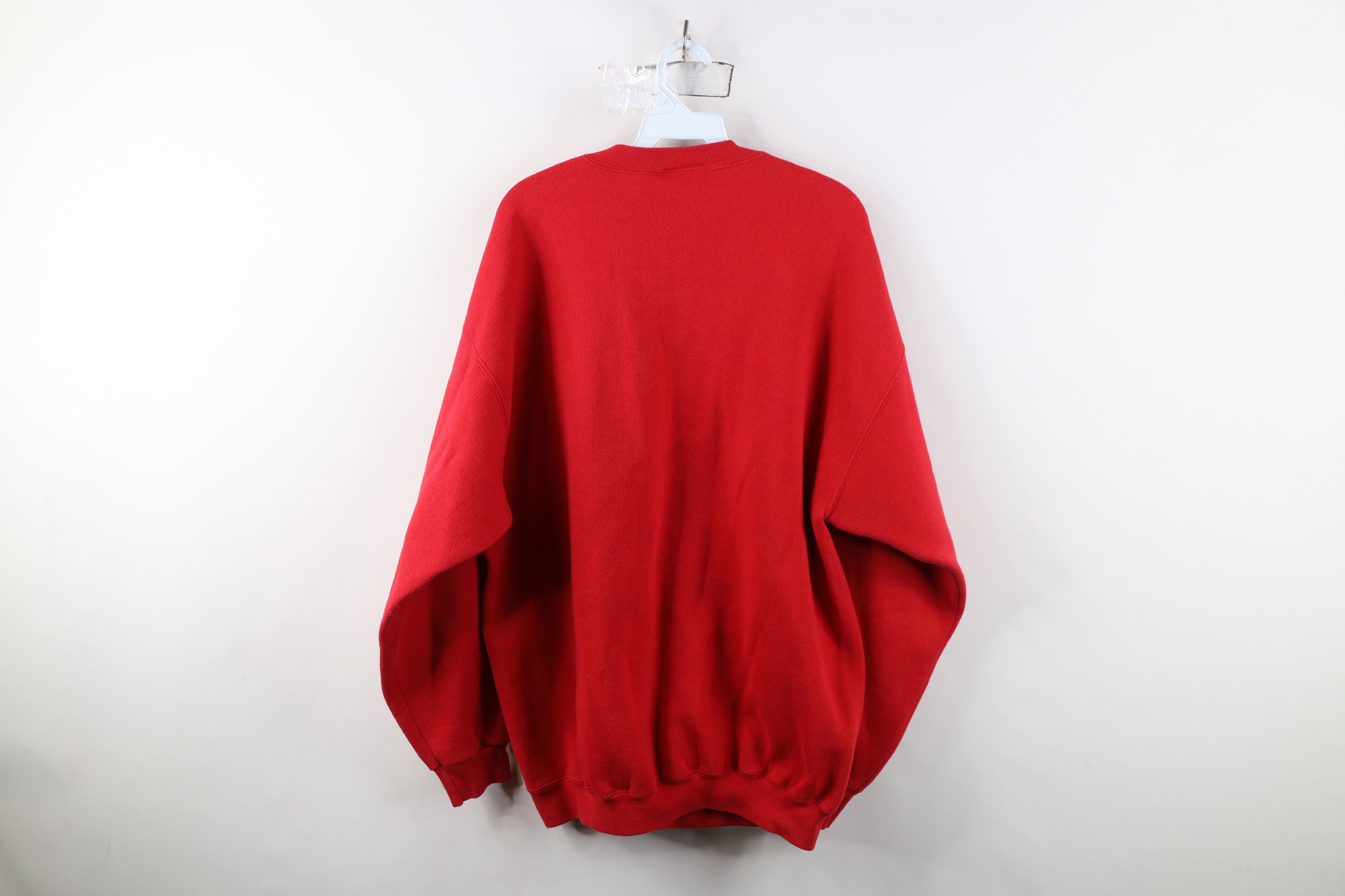 Puma Vintage 90s Puma Red Wings Hockey Crewneck Sweatshirt Size US XL / EU 56 / 4 - 11 Thumbnail