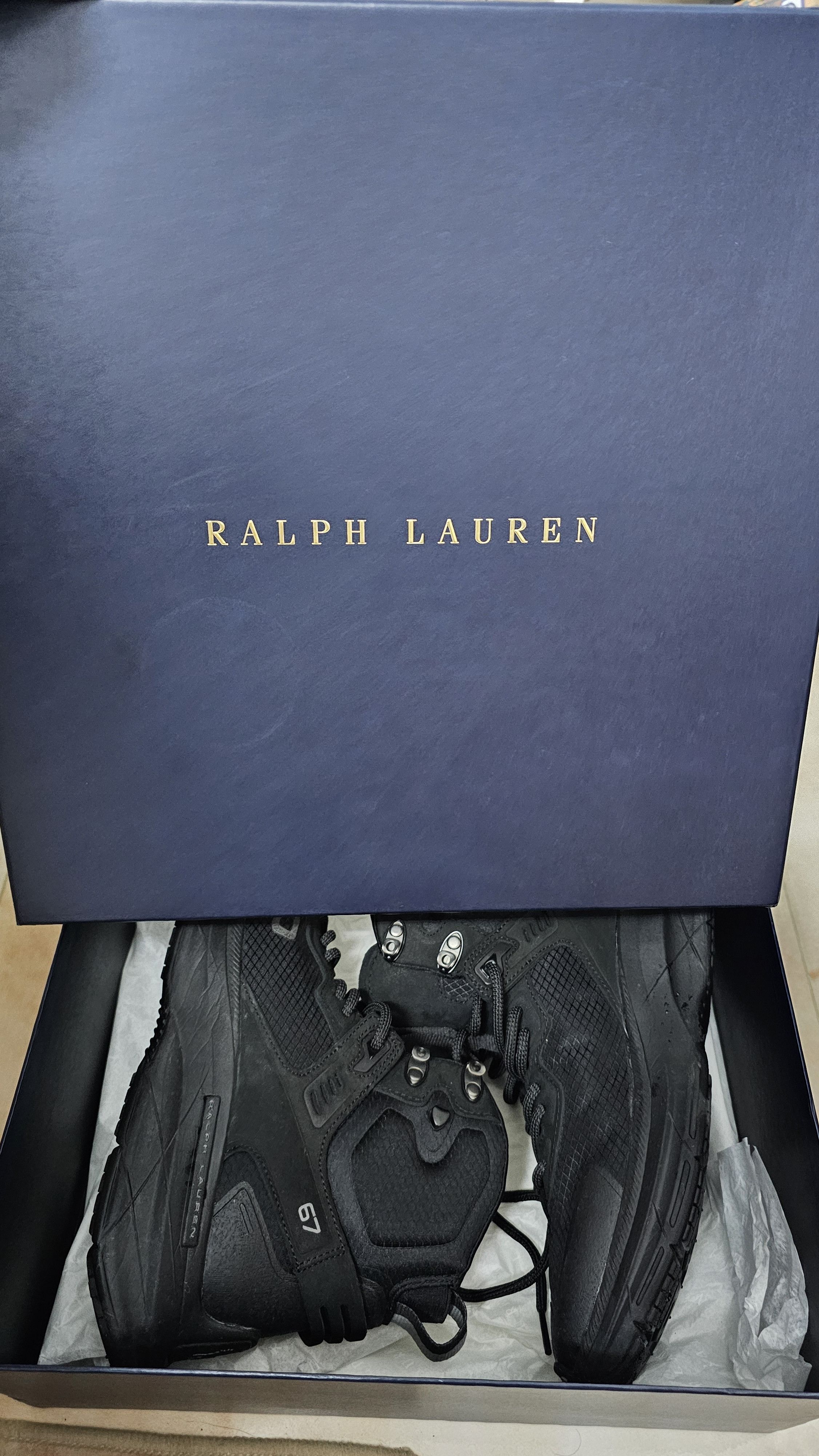 Polo Ralph Lauren Court Blade Mid High-Top Sneaker Size US 8.5 / EU 41-42 - 8 Thumbnail