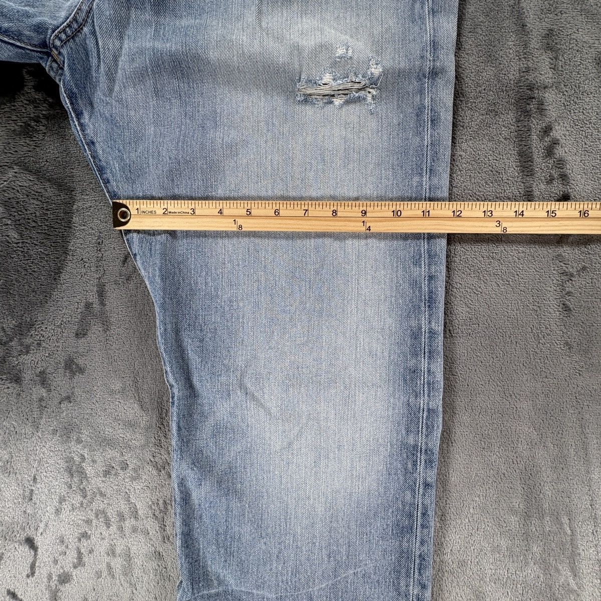Polo Ralph Lauren Vintage Polo Ralph Lauren 867 Denim Jeans Distressed 36x35 V Size US 36 / EU 52 - 8 Thumbnail