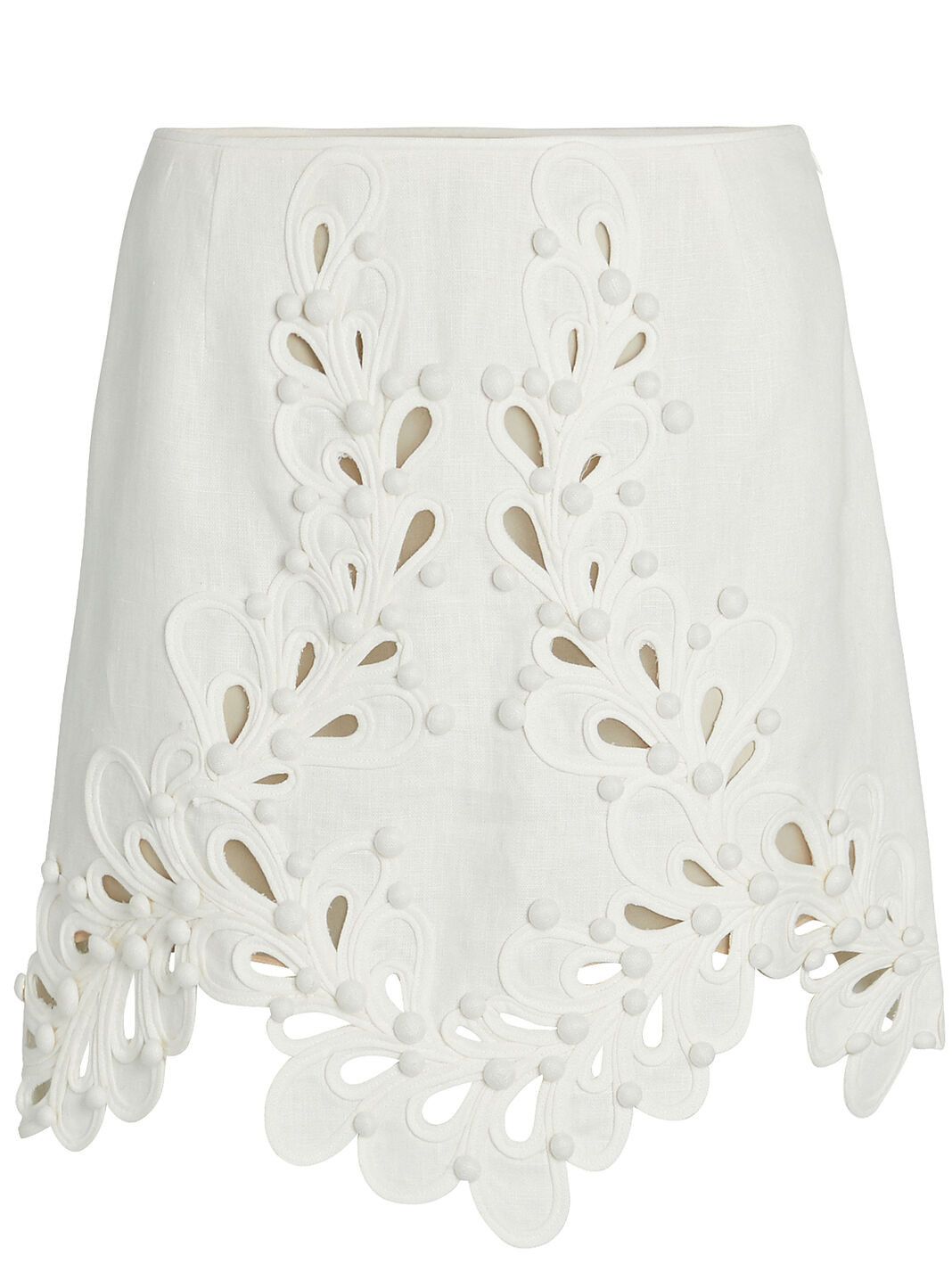 Zimmermann Brightside Rouleaux Mini Skirt Size 30" / US 8 / IT 44 - 2 Thumbnail