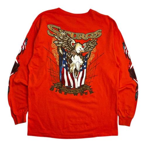 2008 Harley Davidson Sturgis Black Hill Longsleeve T-Shirt