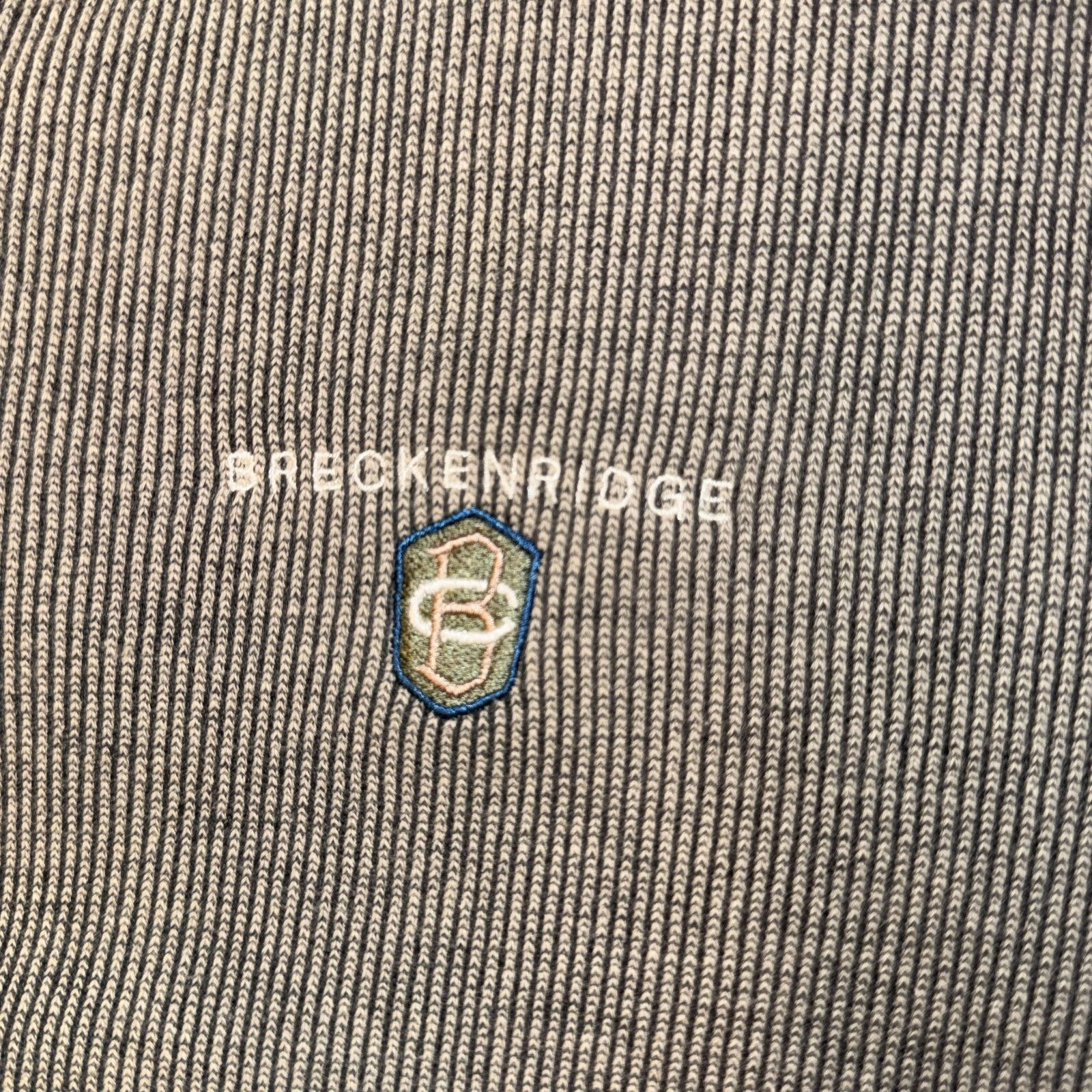 Other Vintage Breckenridge Henley Striped Sweatshirt Large Gray Gr Size US L / EU 52-54 / 3 - 3 Thumbnail