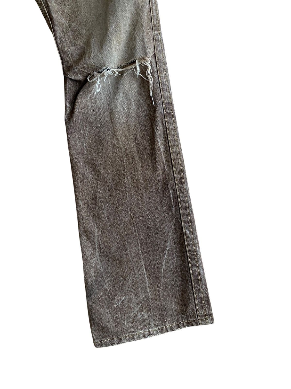 Japanese Brand Vintage Japanese Brand Blue Way Flared Jeans 1990s Size US 32 / EU 48 - 10 Thumbnail