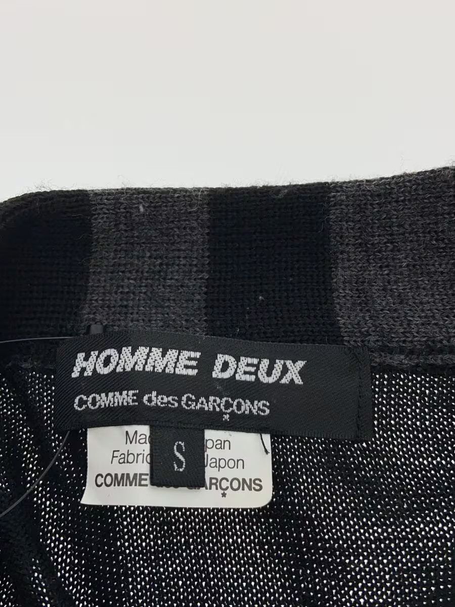 Comme des Garcons × Comme des Garcons Homme Deux Piping Pattern Knit Cardigan Size US S / EU 44-46 / 1 - 4 Thumbnail