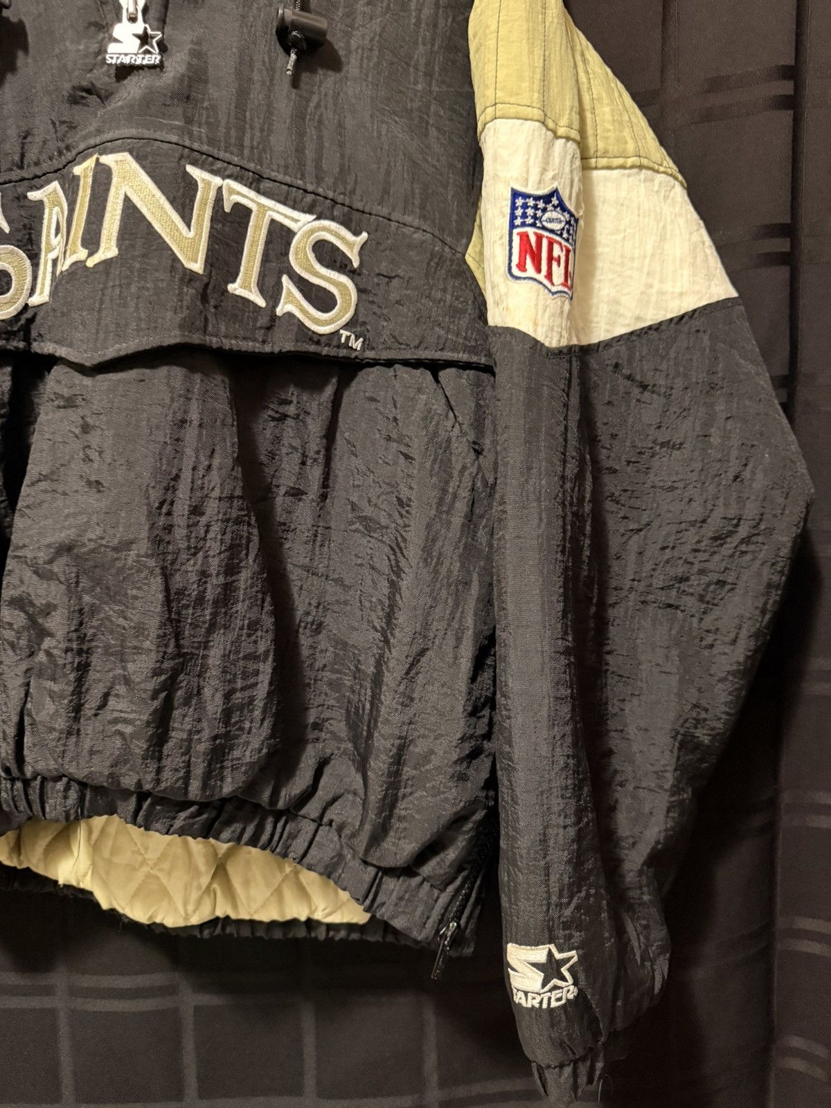 Starter Vintage Starter New Orleans Saints Jacket NFL Size US M / EU 48-50 / 2 - 3 Thumbnail