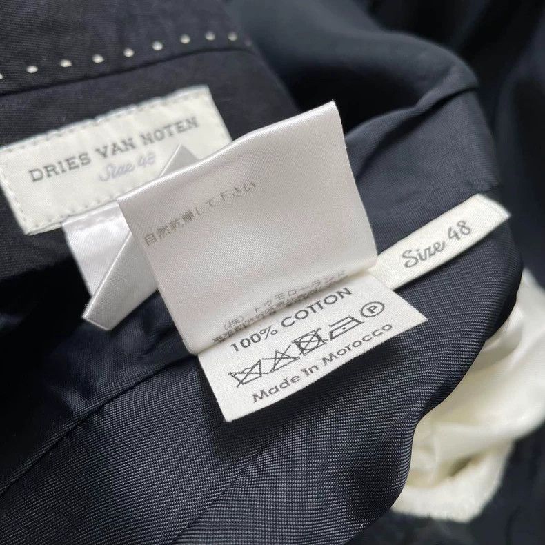 Dries Van Noten dries van noten Black suit 2504-Nextarrow Size 48S - 8 Thumbnail
